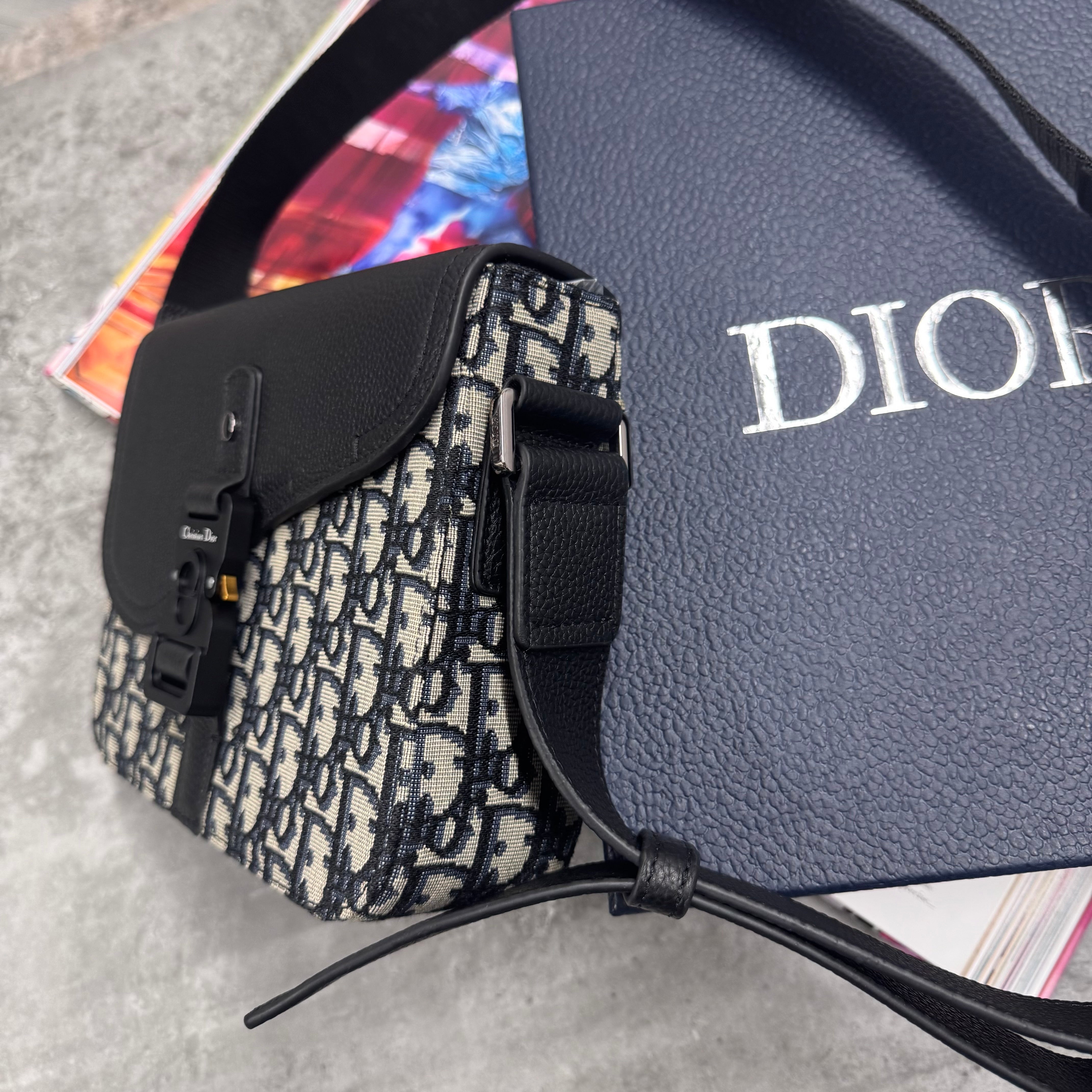 CD SADDLE BAG - CREAM