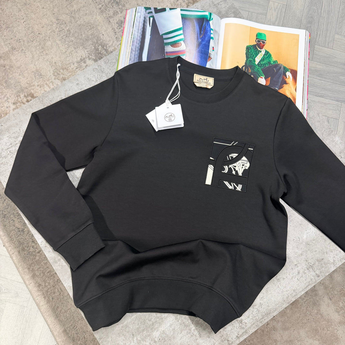 H EX-LIBRIS CREWNECK - GREY