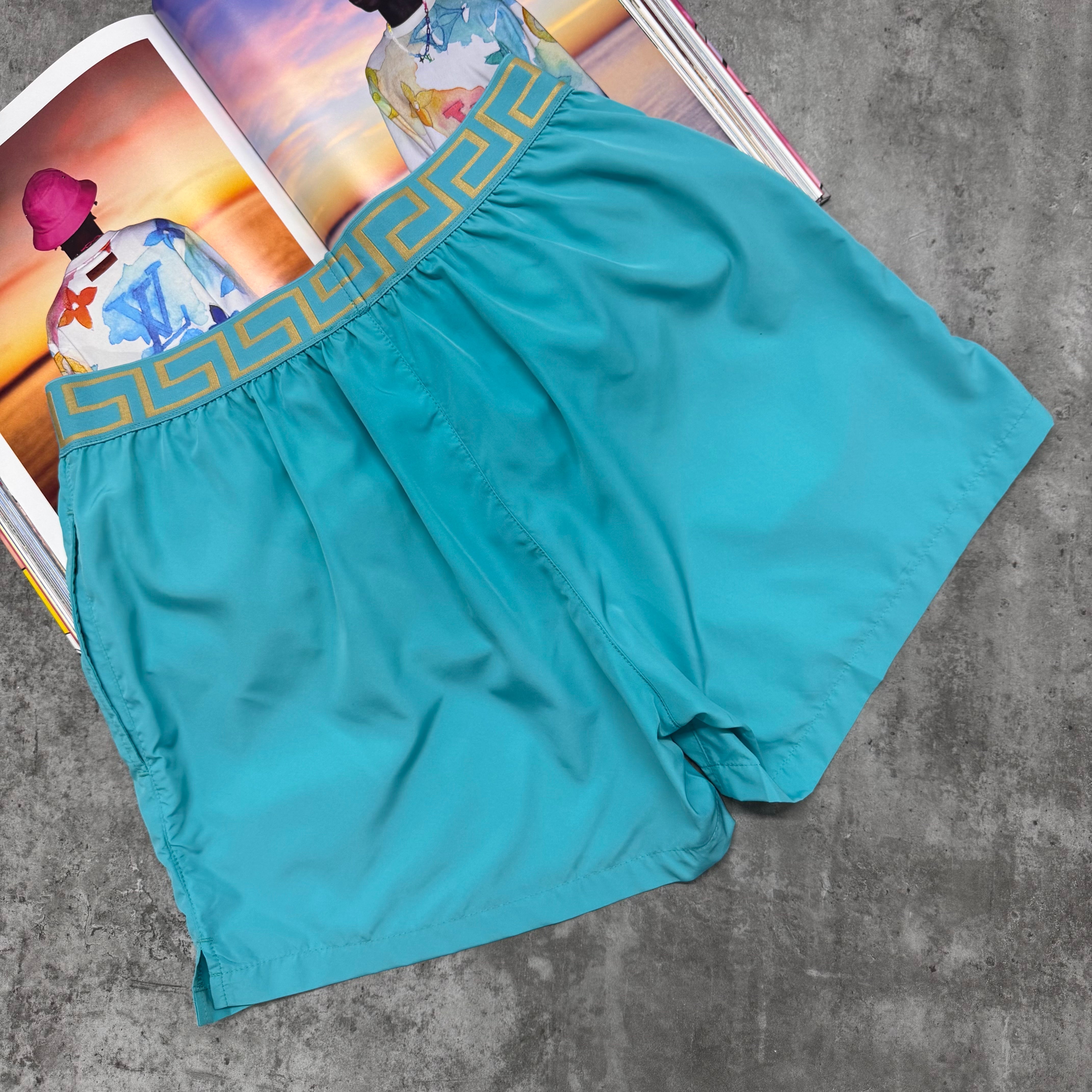 VSCE SWIM SHORTS - CYAN