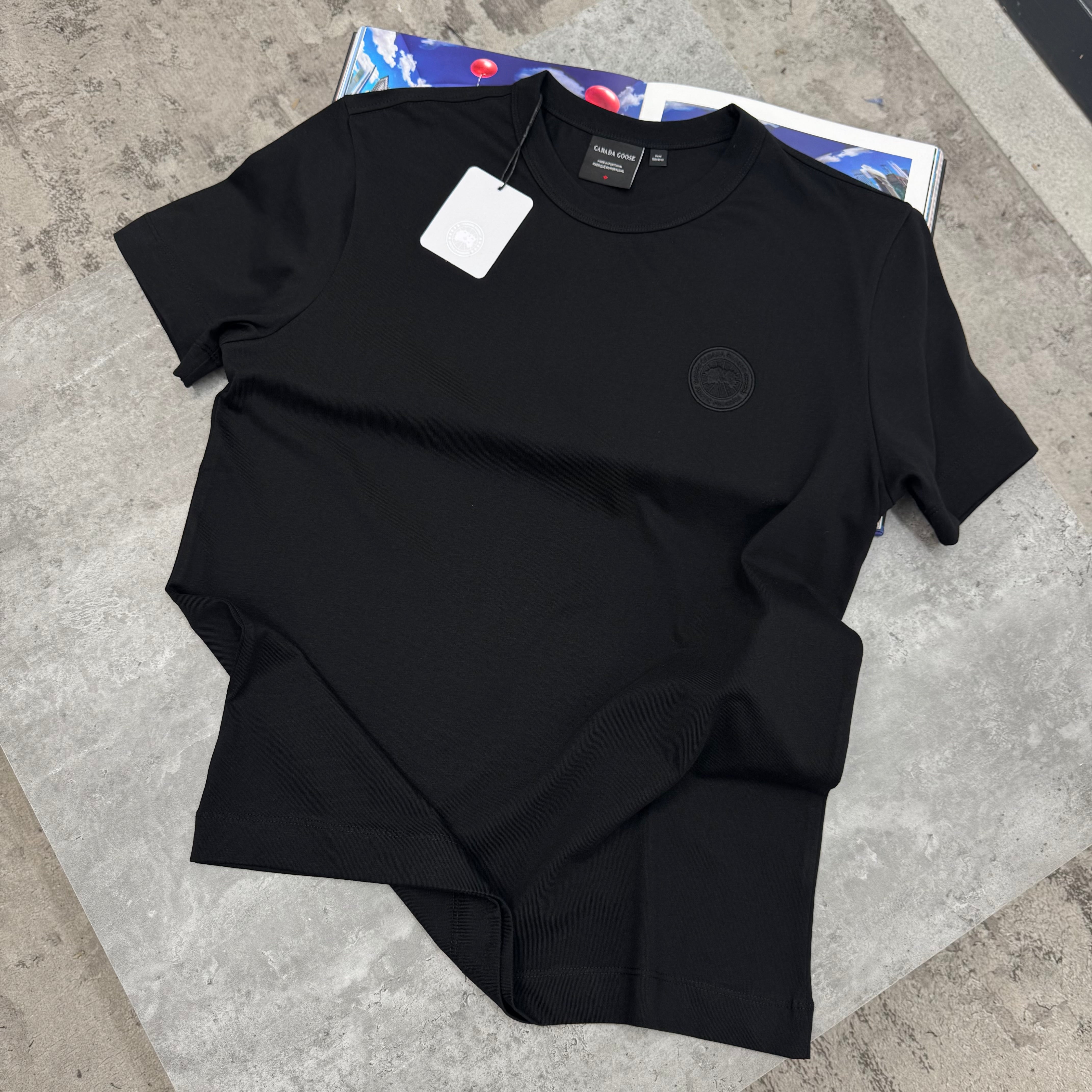 CG - CIRCLE LOGO T-SHIRT - BLACK