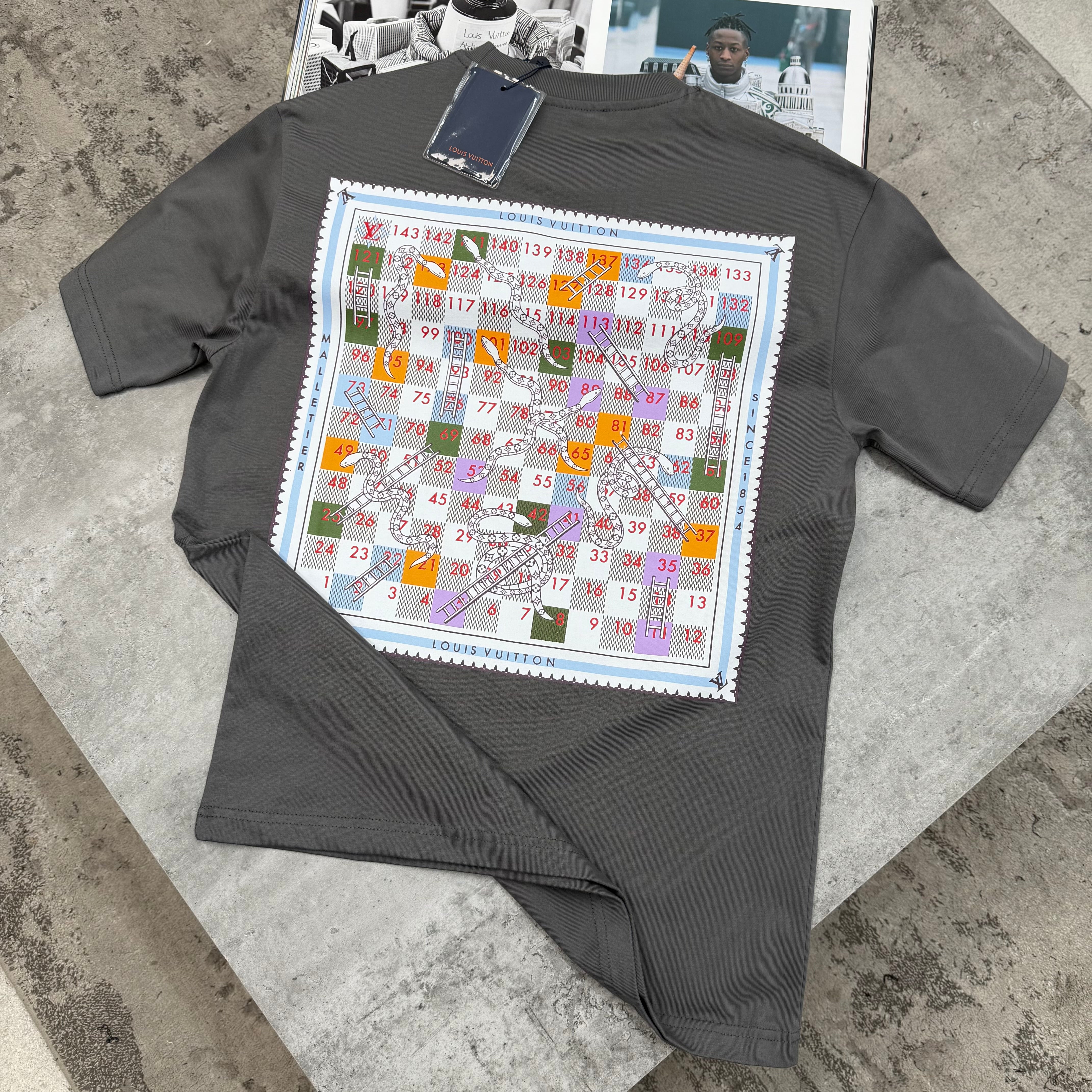 LVE - 1854 T-SHIRT - CHARCOAL