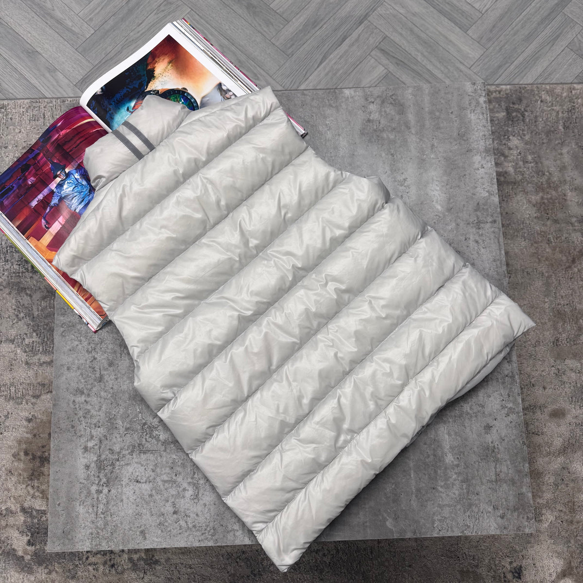 CG CROFTON GILET - LIGHT GREY (PRE-ORDER)