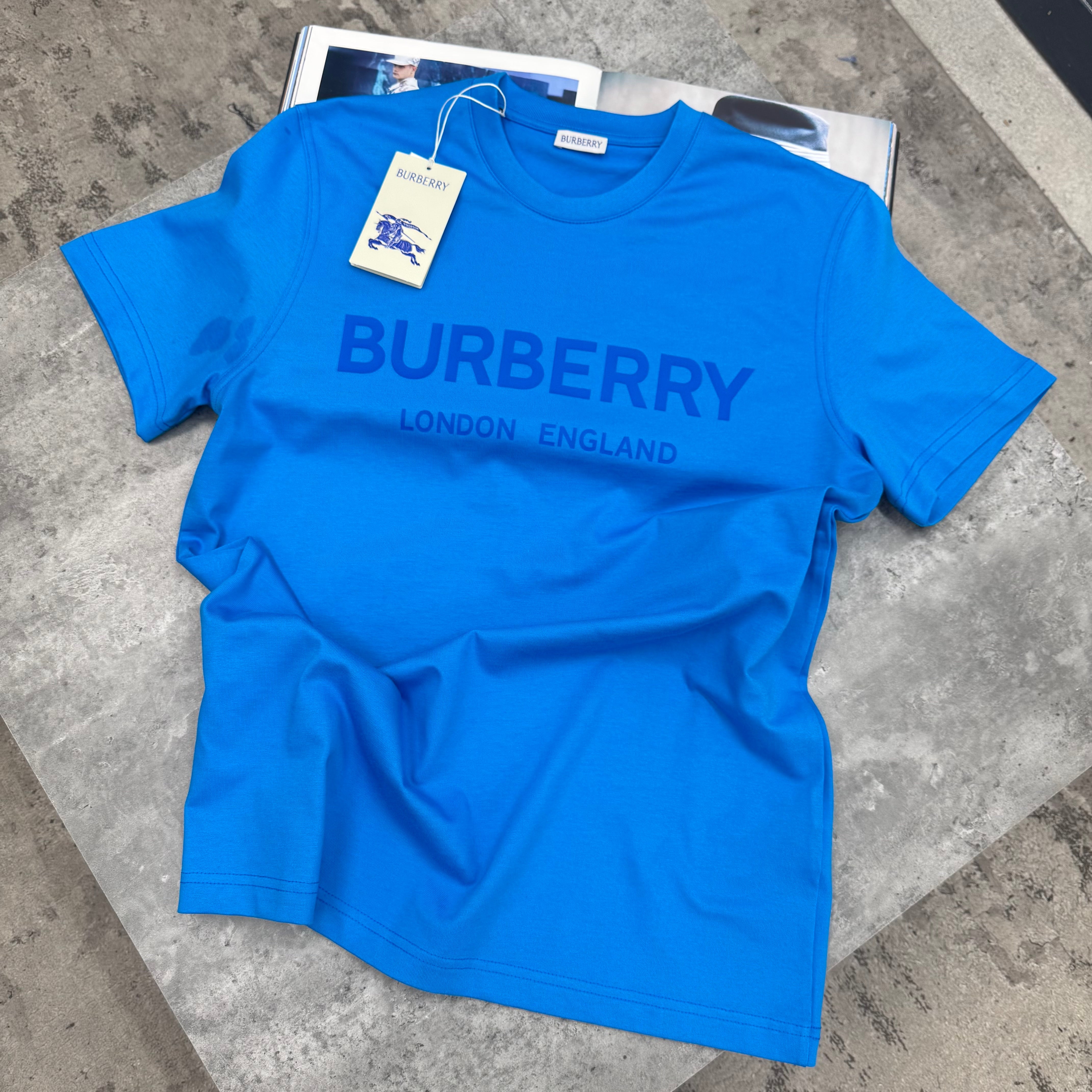 BURB - T-SHIRT - BLUE