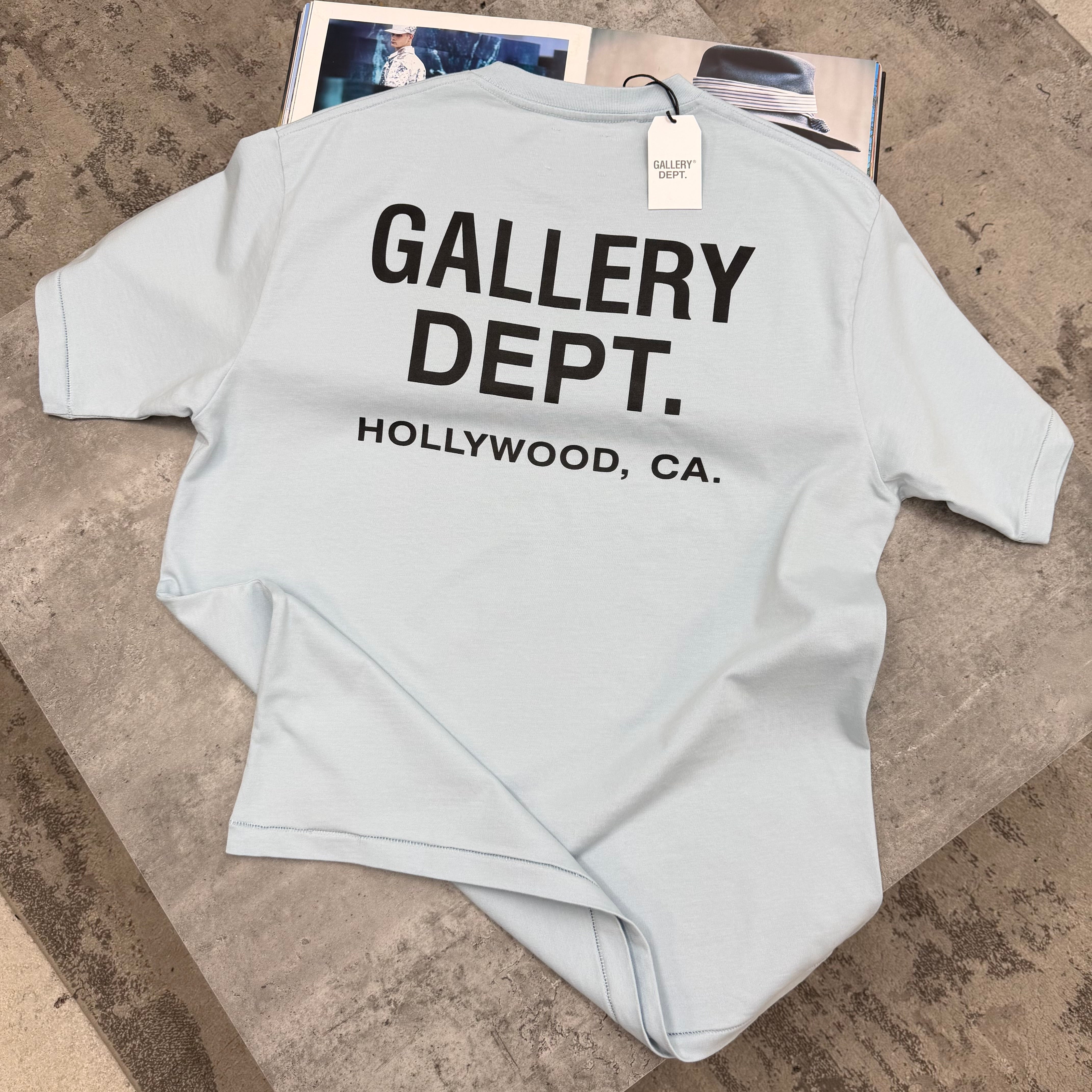 GD - T-SHIRT - LIGHT BLUE