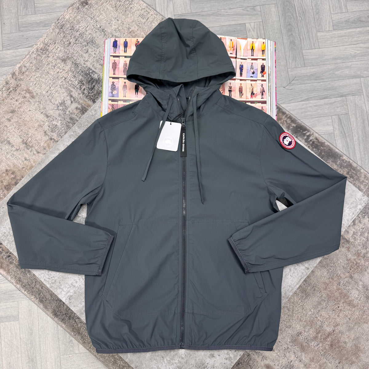 CG KILLARNEY WIND JACKET - ANTHRACITE