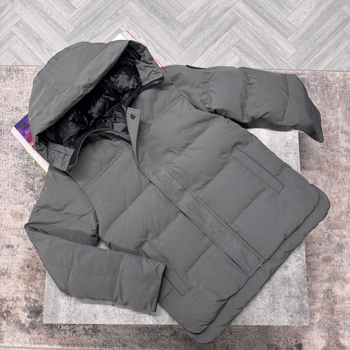 CG BLACK BADGE MACMILLAN COAT - ANTHRACITE