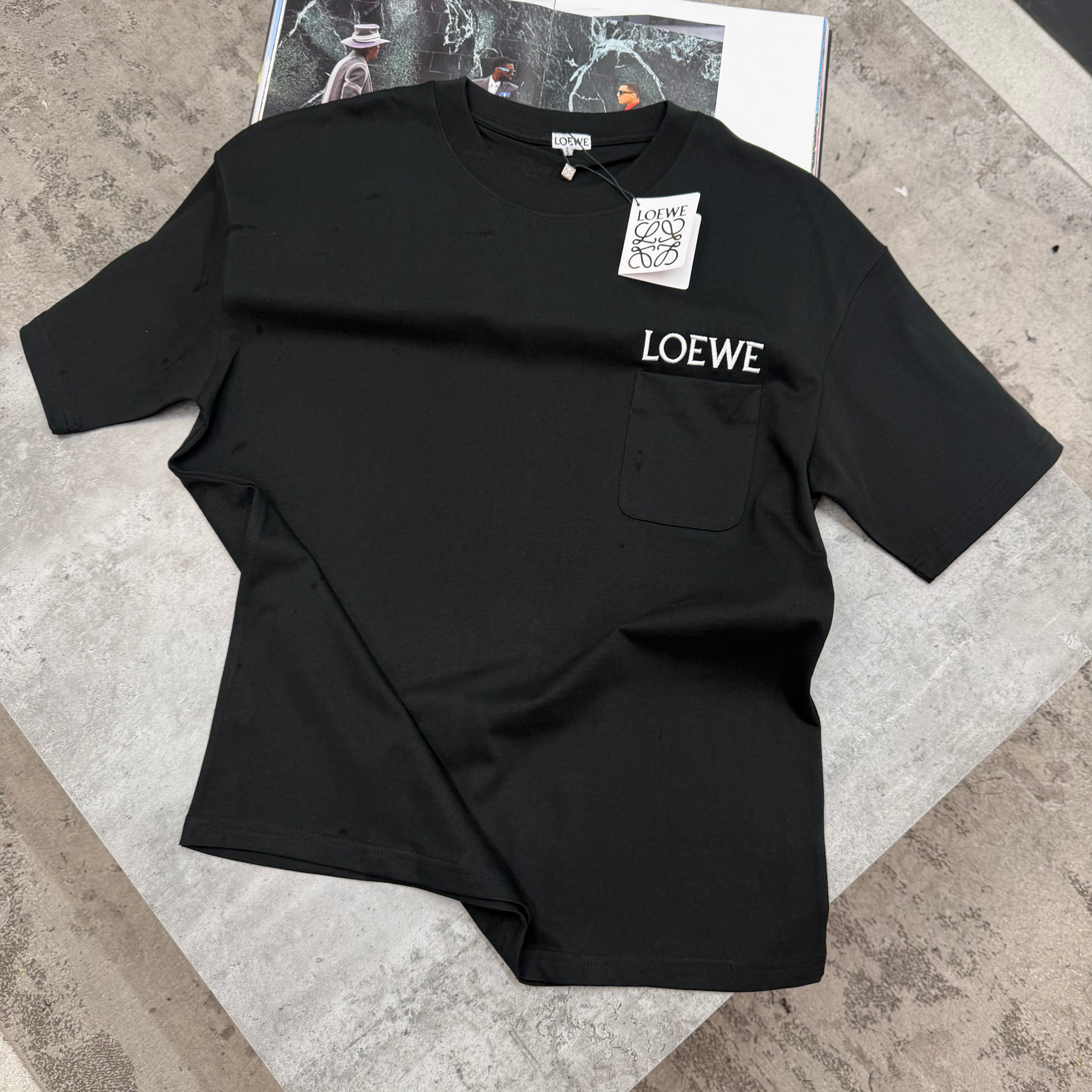 LWE - POCKET T-SHIRT - BLACK