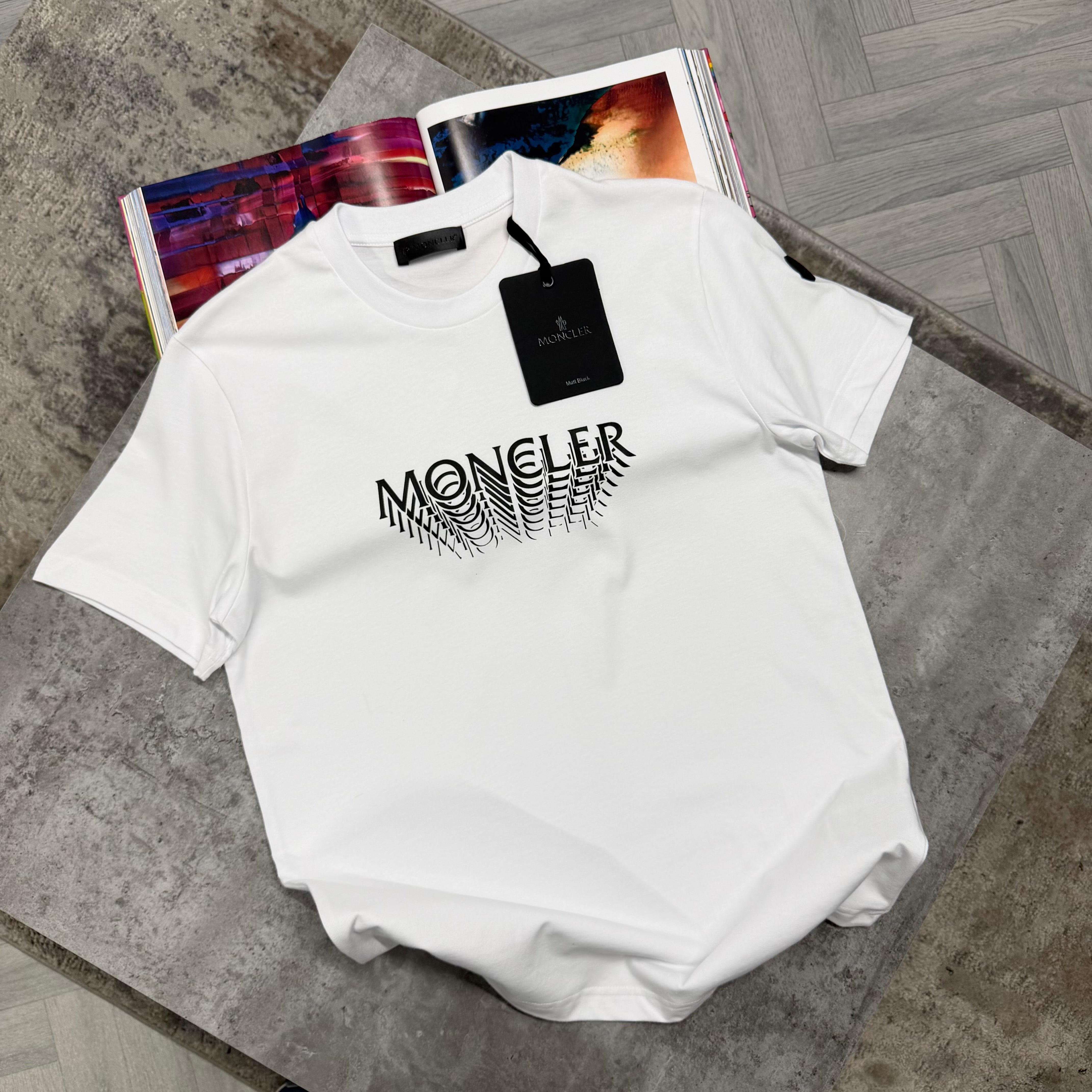 MNCLR ILLUSION T SHIRT - WHITE