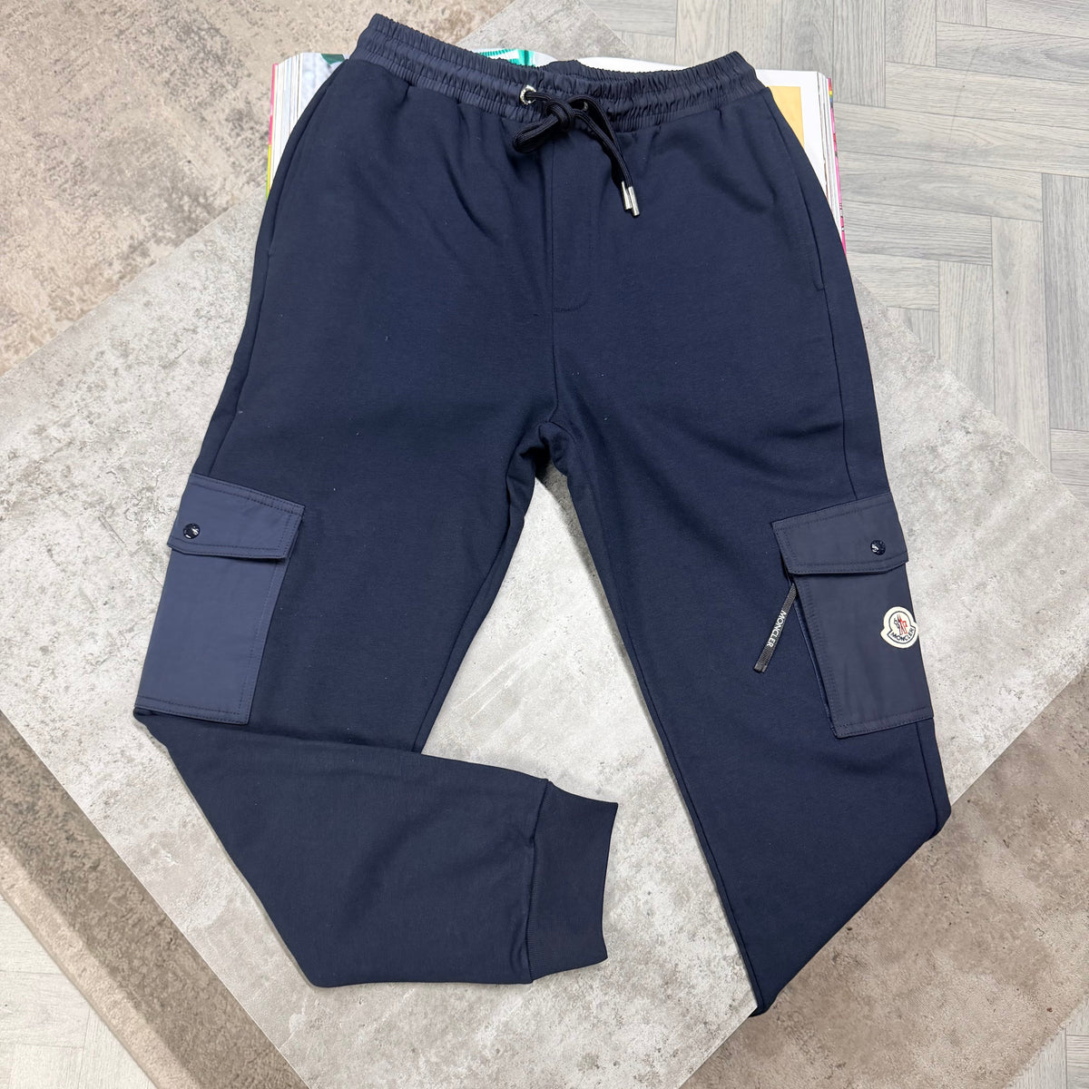 MNCLR LOGO POCKET PANTS - NAVY