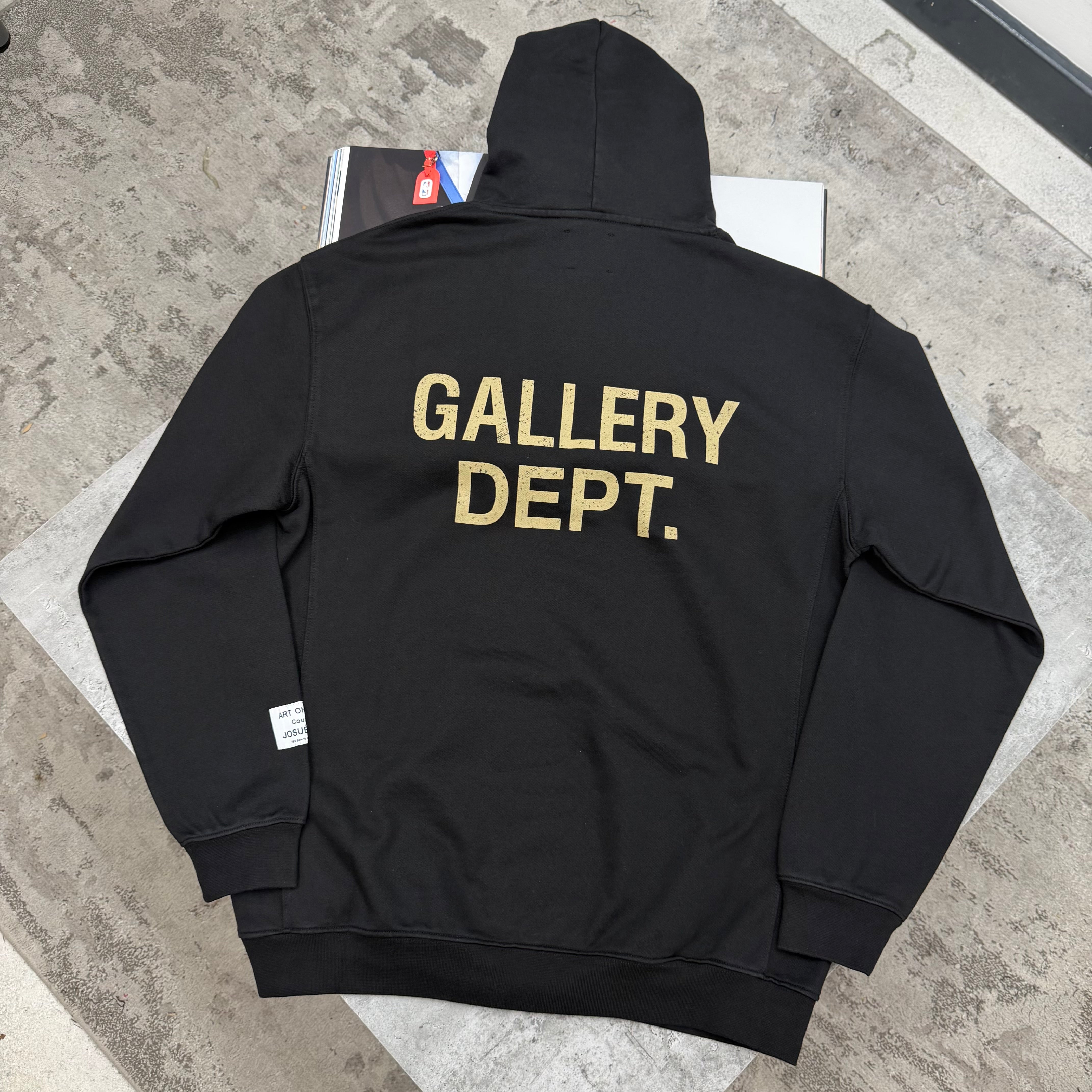 GD - OVERSIZED HOODIE - BLACK