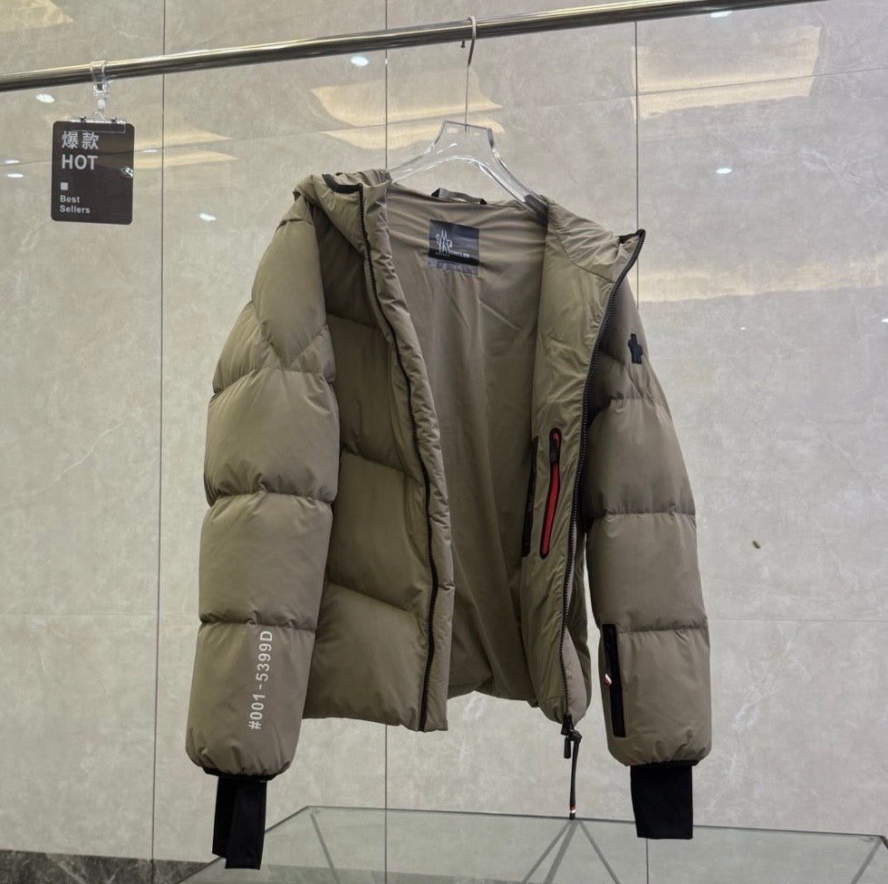 MNCLR REFLECTIVE GRENOBLE COAT - BEIGE