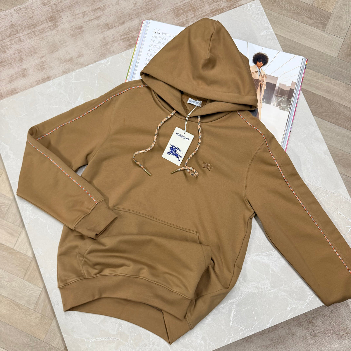 BBR HOODIE - CAMEL