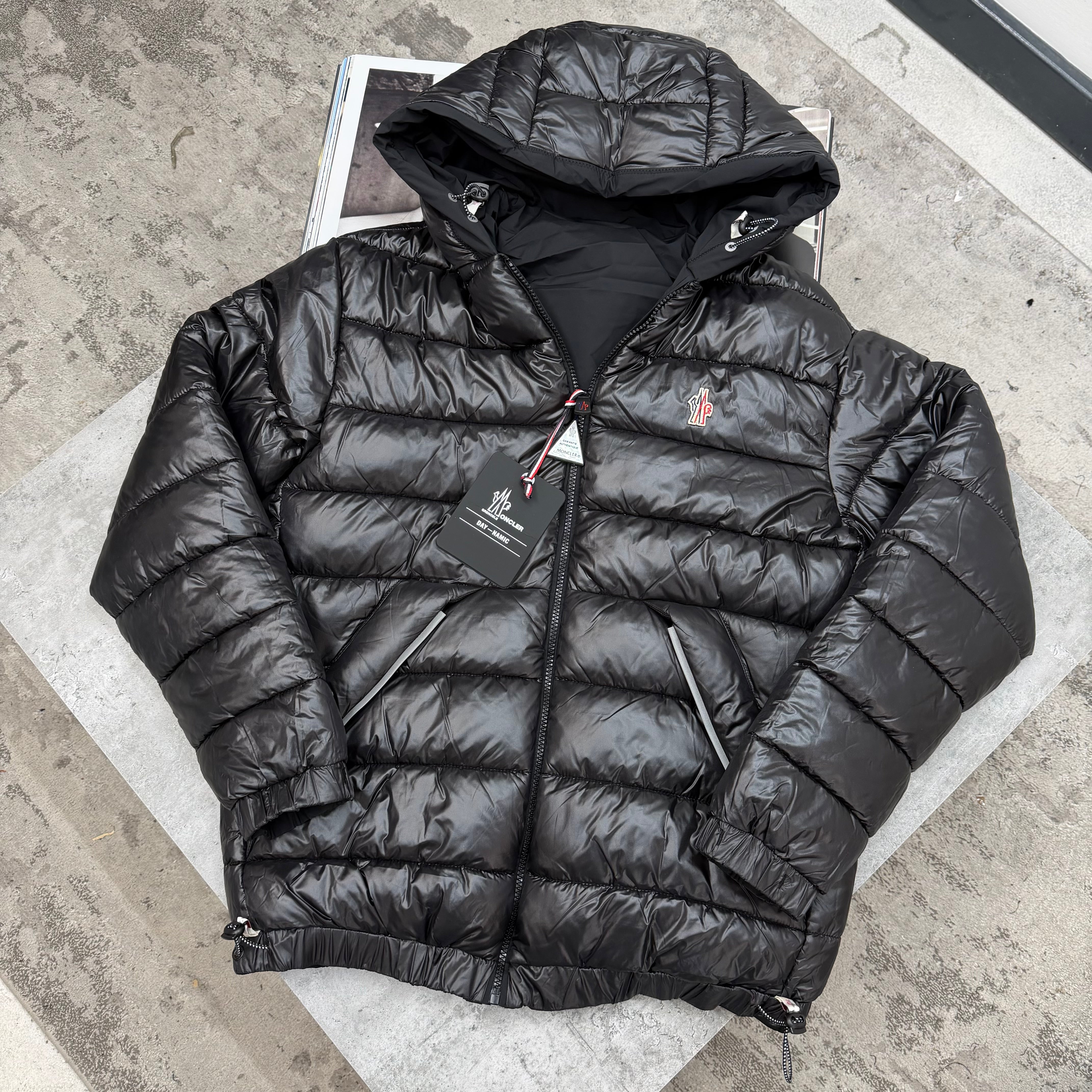 COAT REVERSIBLE - BLACK