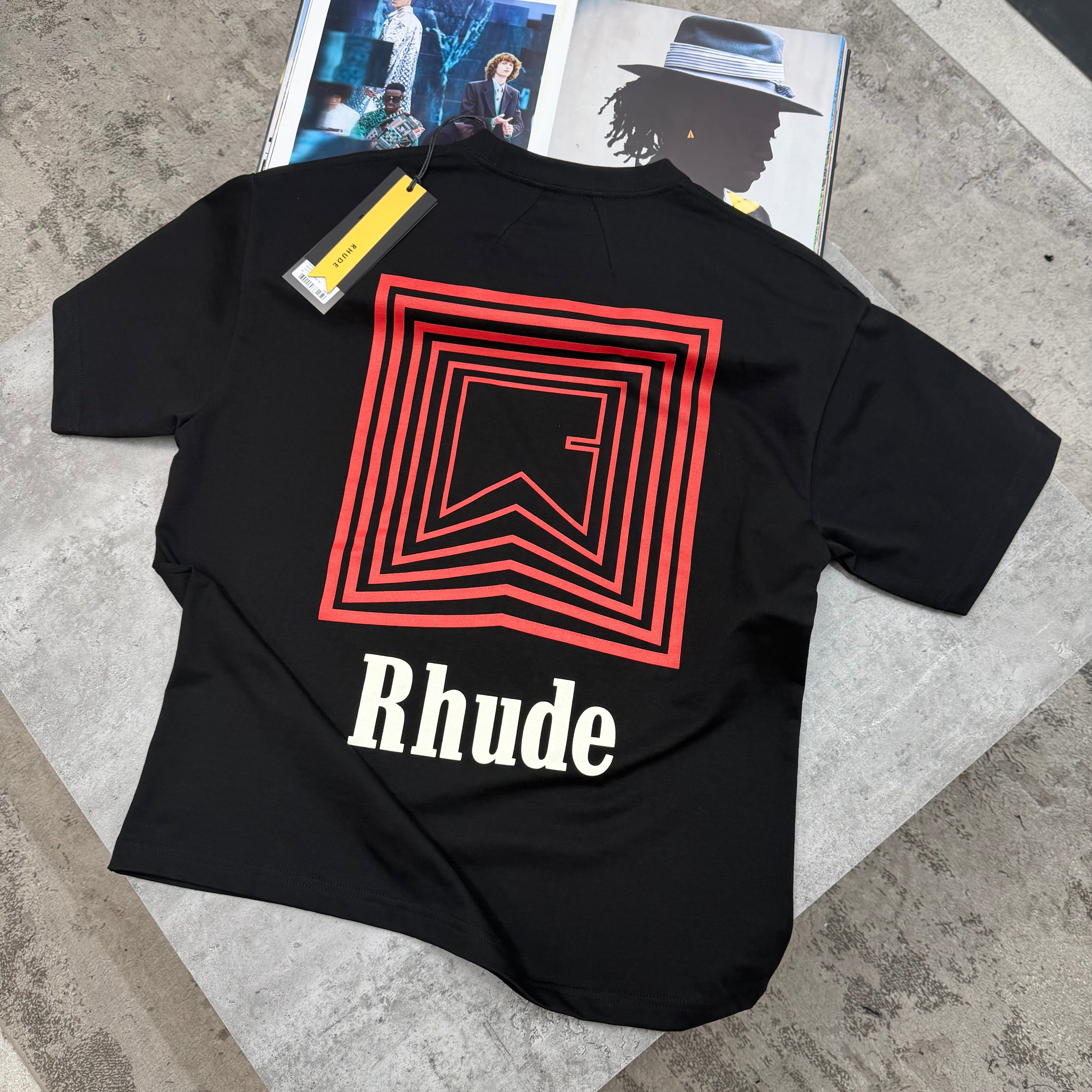 RDE - T-SHIRT - BLACK