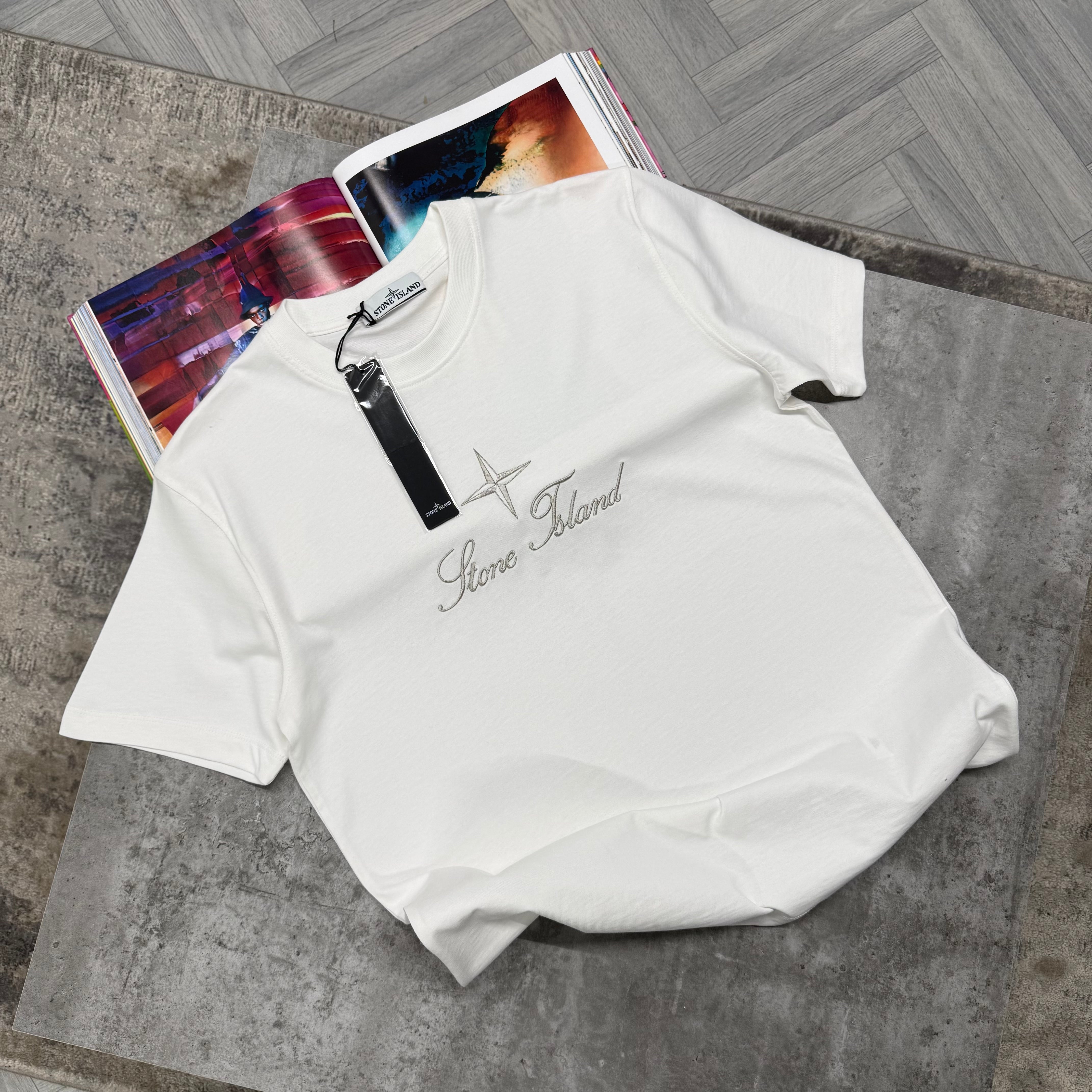 SI LOGO T SHIRT - WHITE