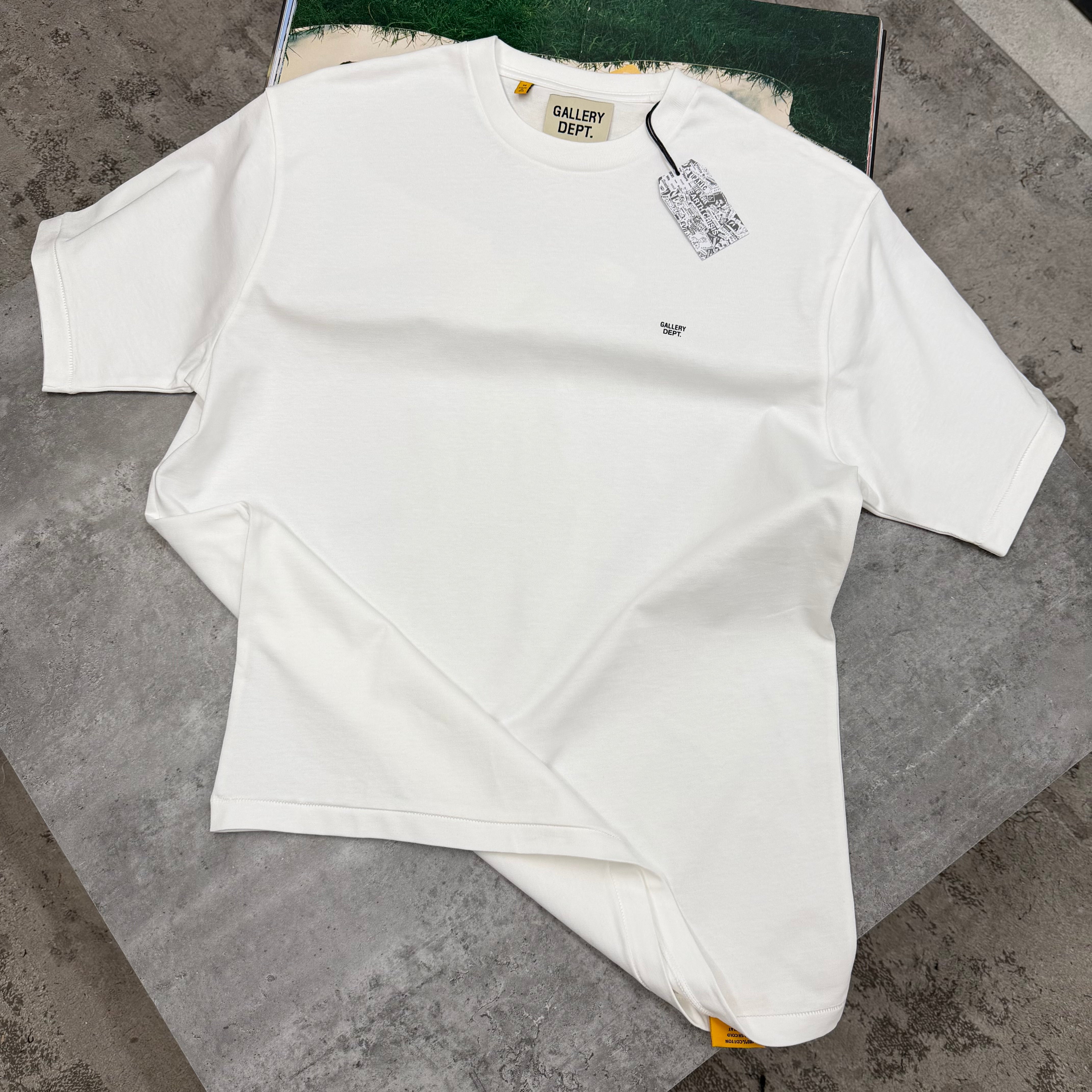 GD - SMALL LOGO T-SHIRT - WHITE