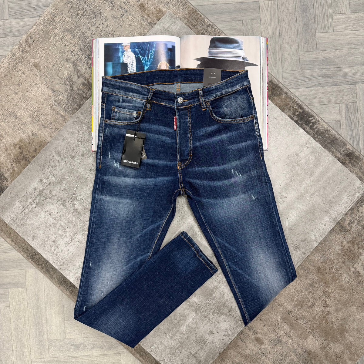DSQ JEANS - DARK DENIM