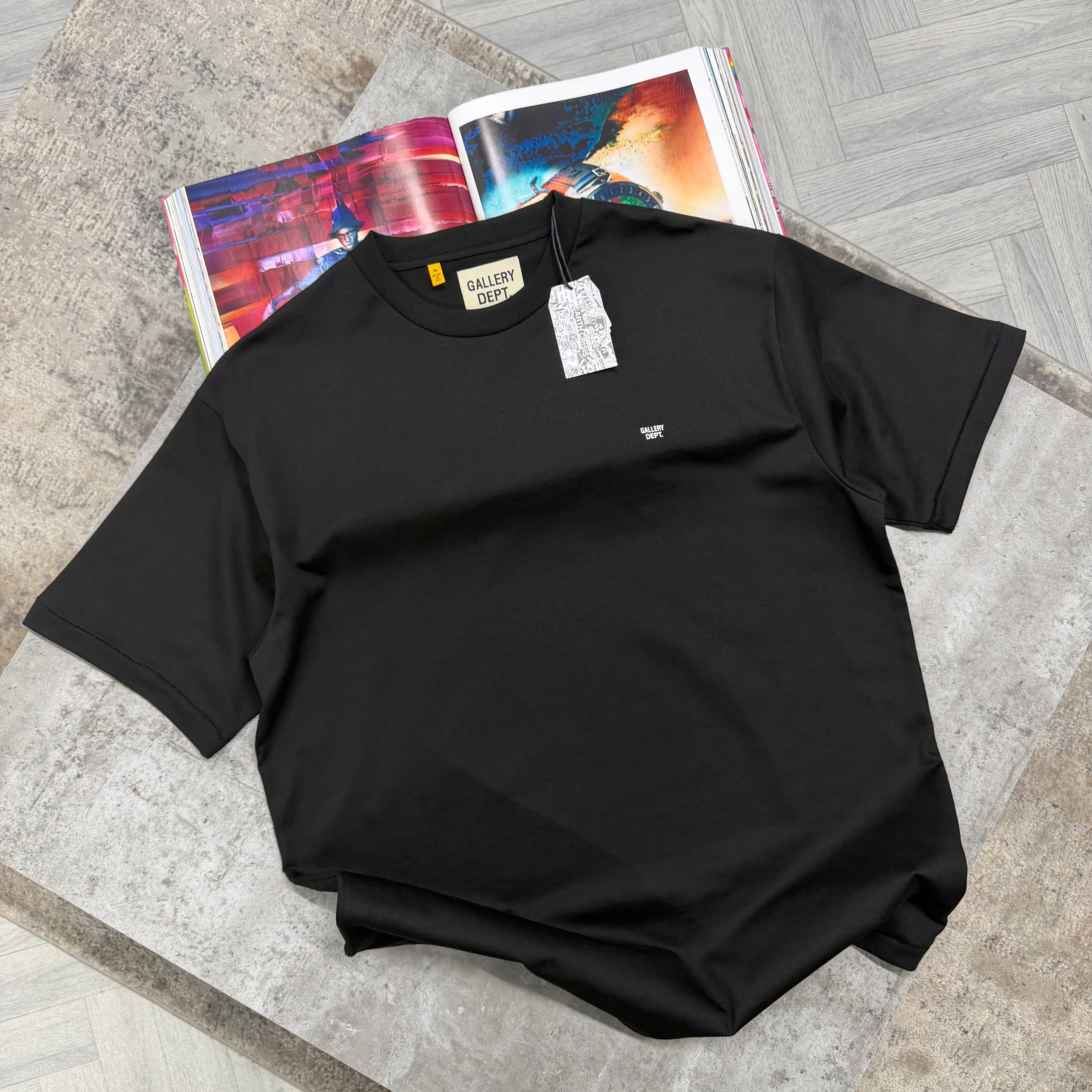 GD SMALL LOGO T SHIRT - BLACK