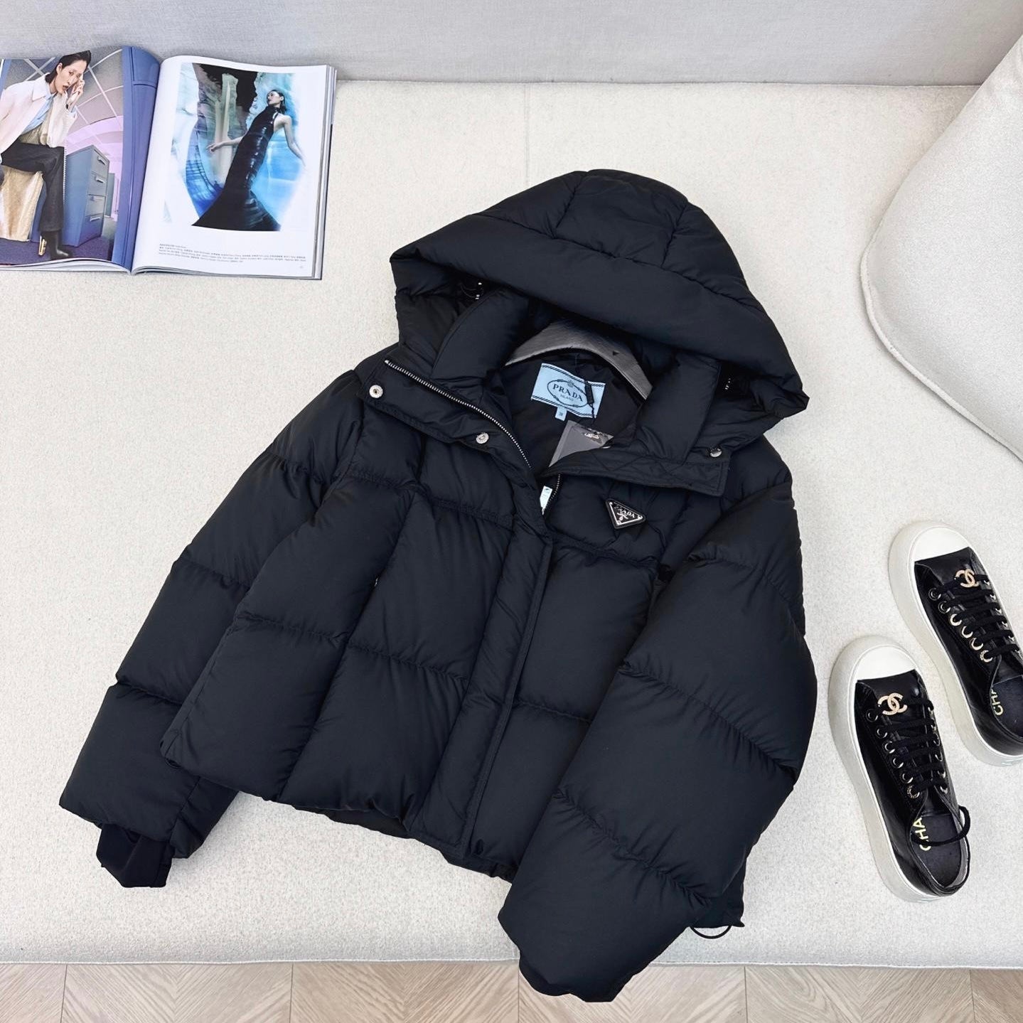 (PRE-ORDER) PDA - WOMENS COAT - BLACK