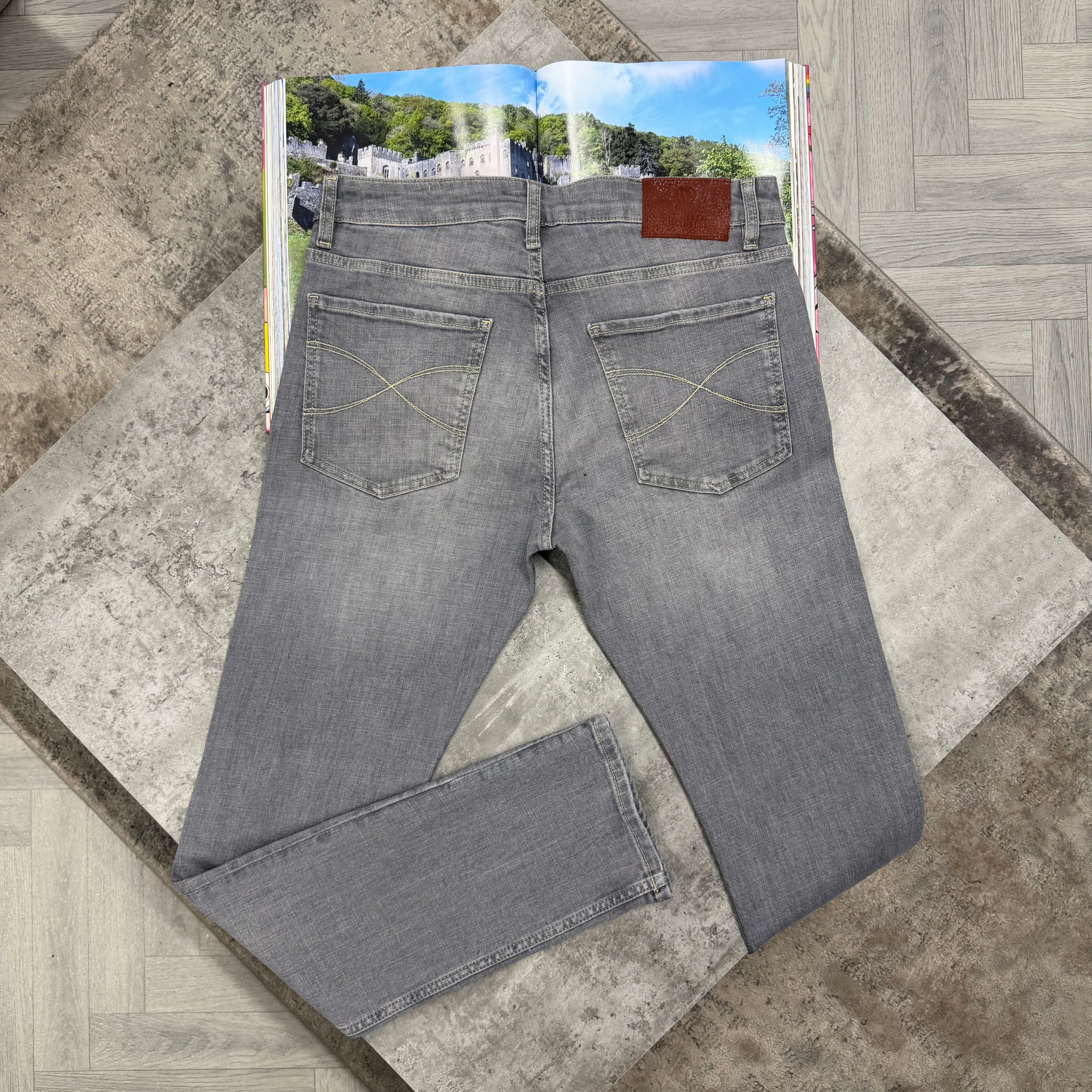 BURNELLO JEANS - GREY