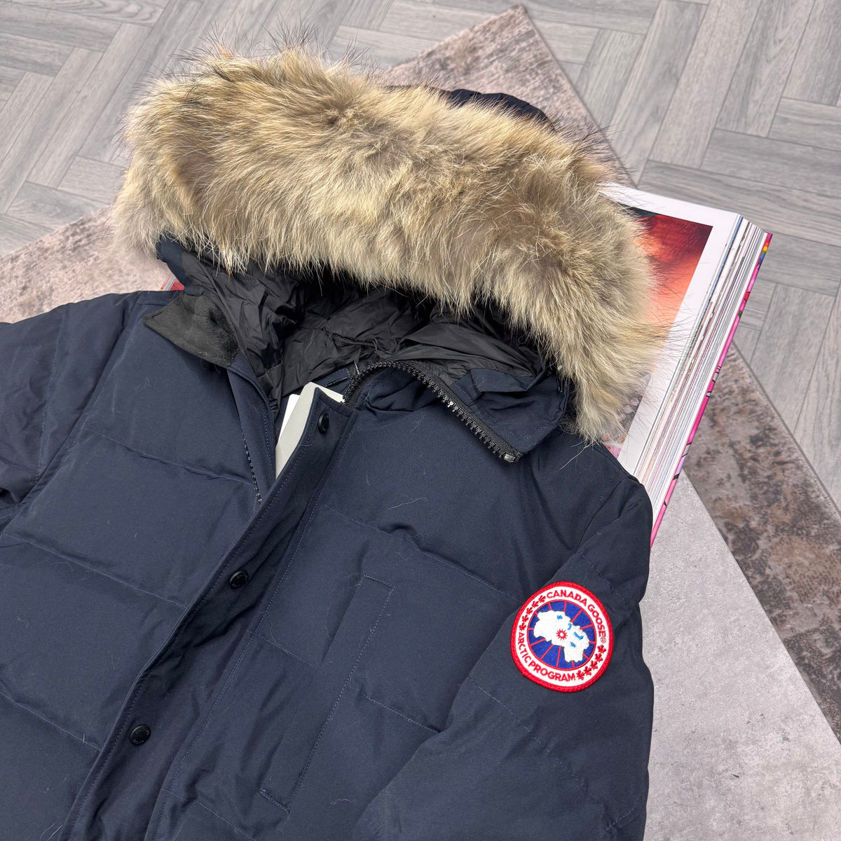 CG CARSON COAT - NAVY (PRE-ORDER)