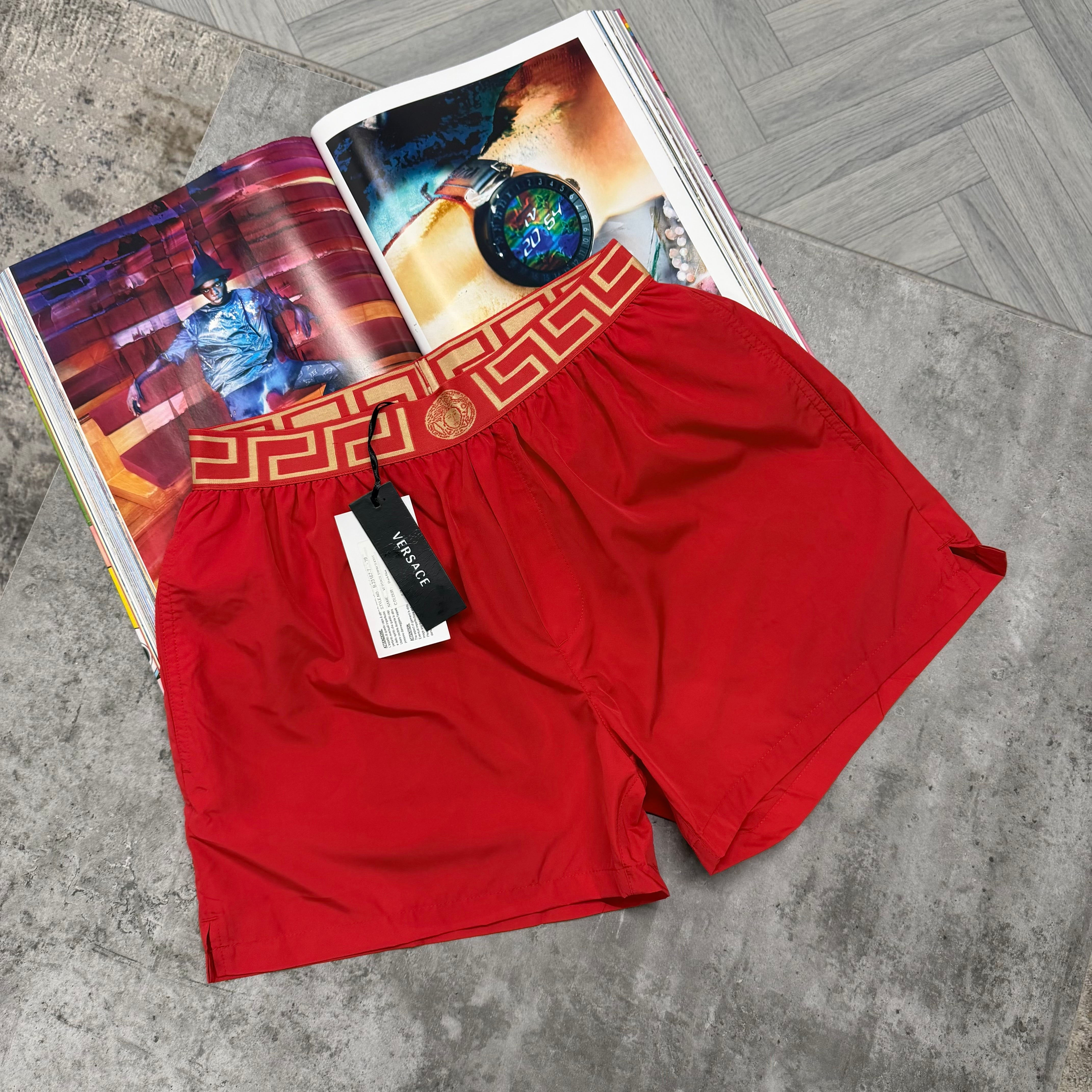 VSCE SWIM SHORTS - RED