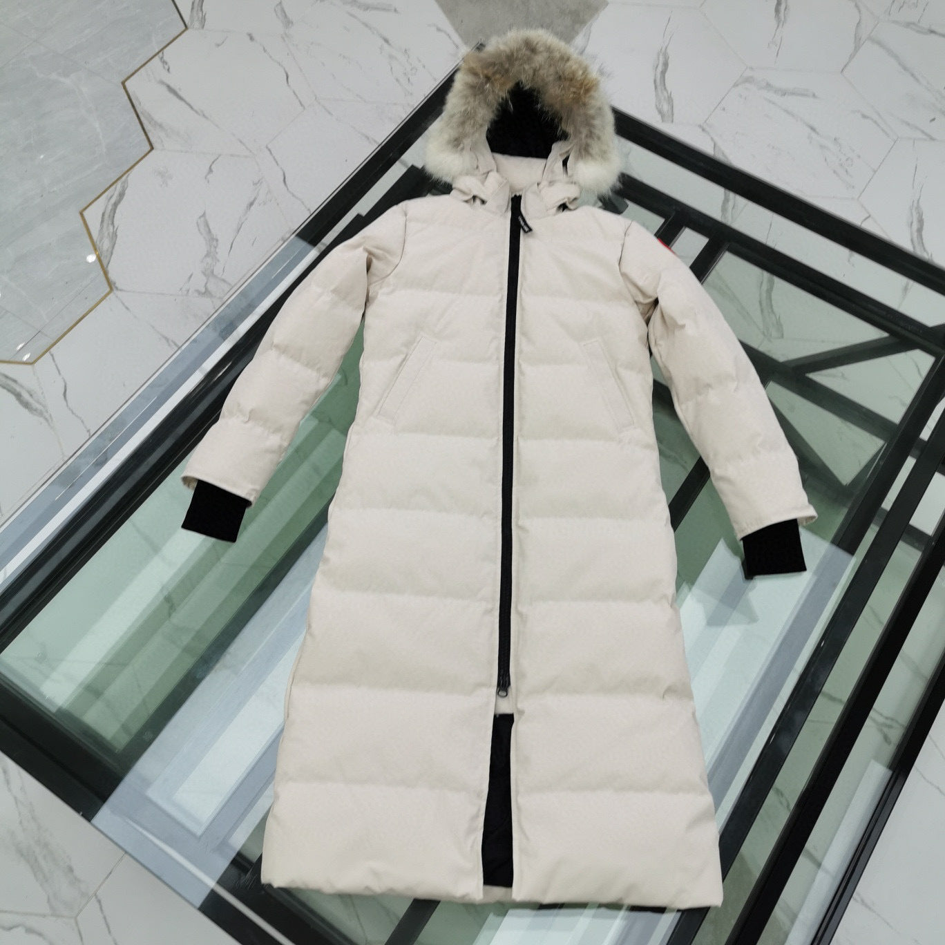 (PRE-ORDER) CG - WOMENS LONG COAT - OFF WHITE