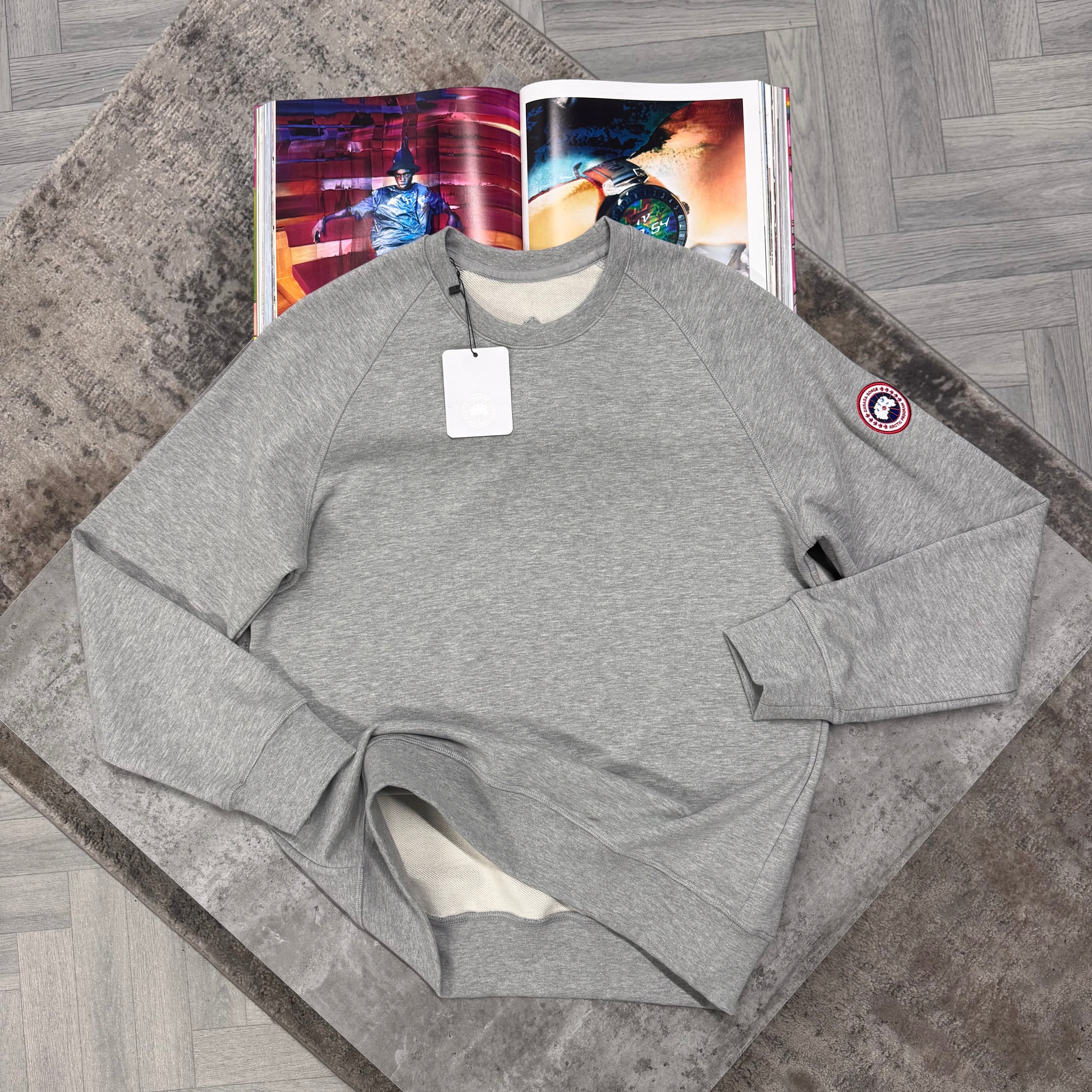 CG CREWNECK JUMPER - GREY