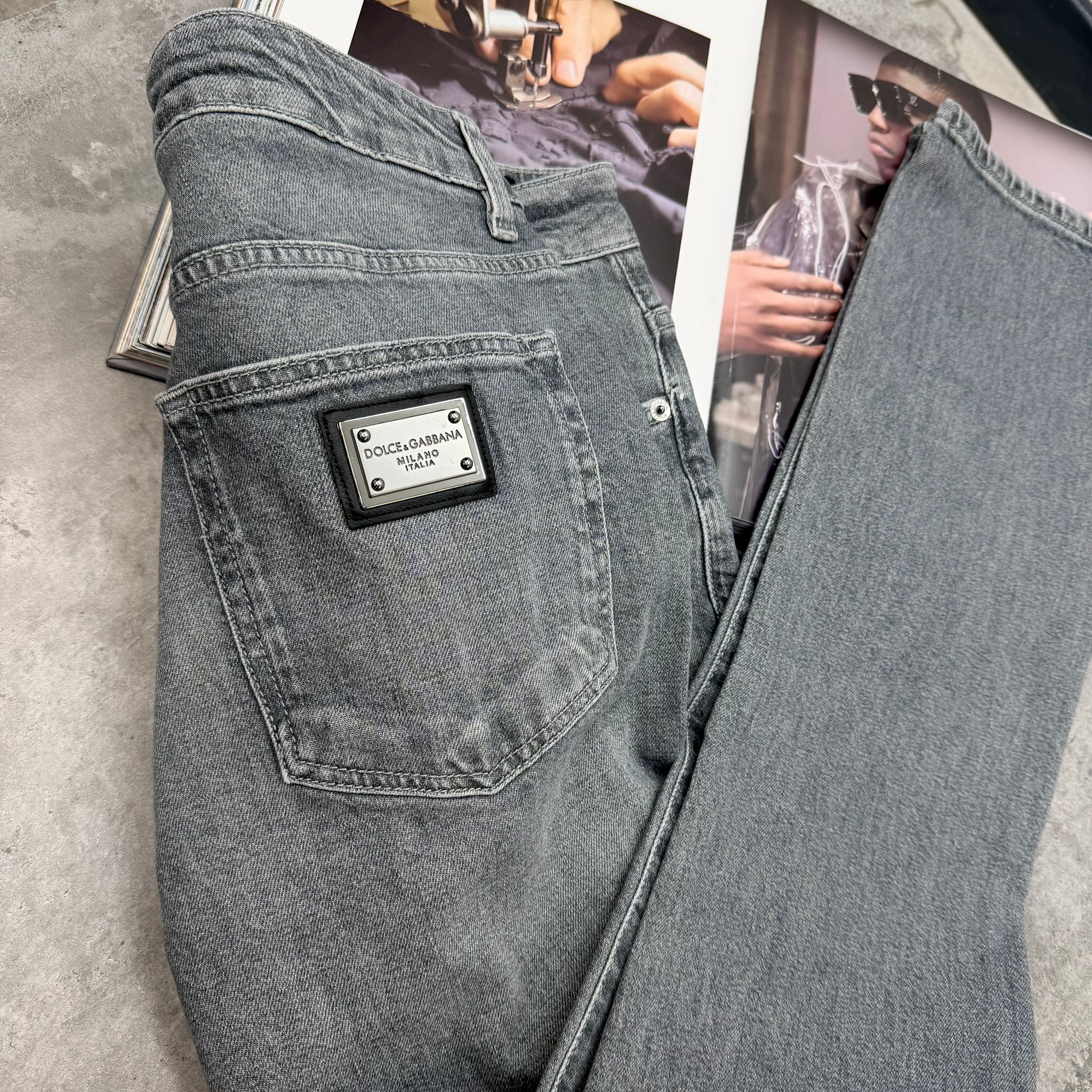 DG - JEANS - DEEP GREY
