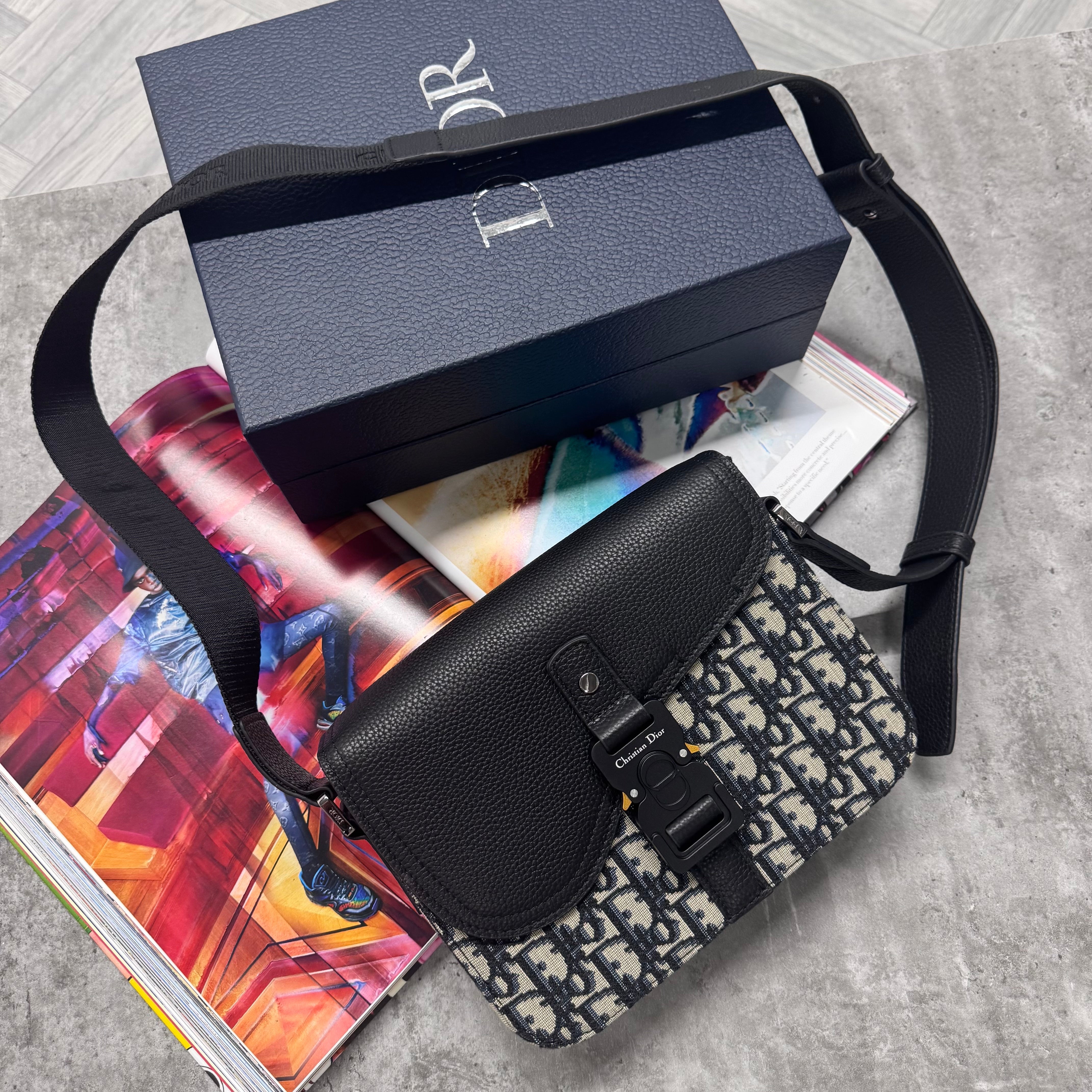 CD SADDLE BAG - CREAM