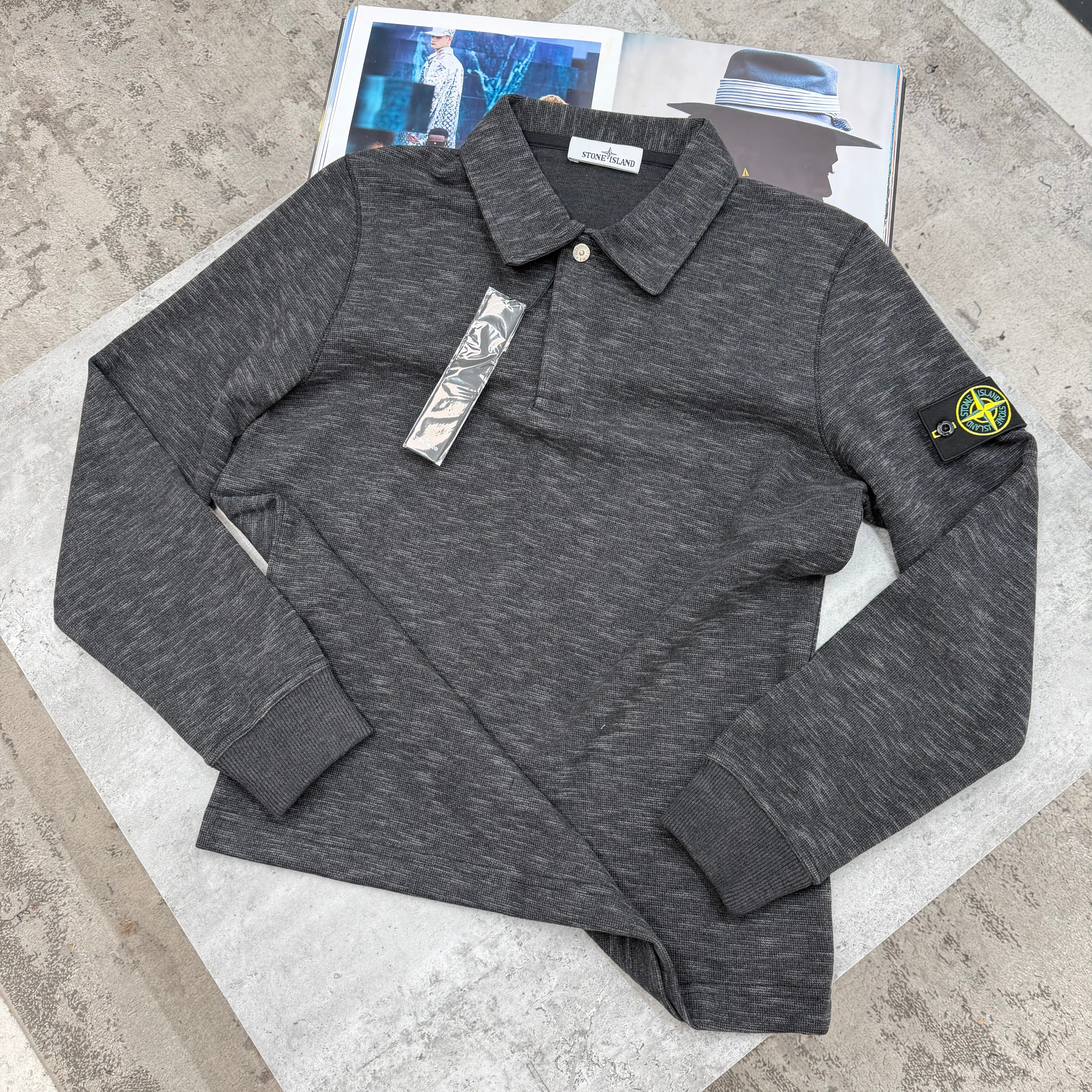 SI - COLLARD JUMPER - BLACK