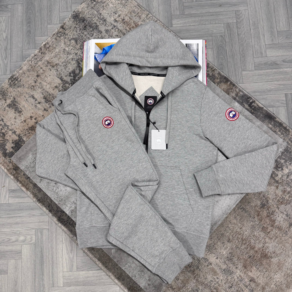 CG FULL ZIP TRACKSUIT - GREY