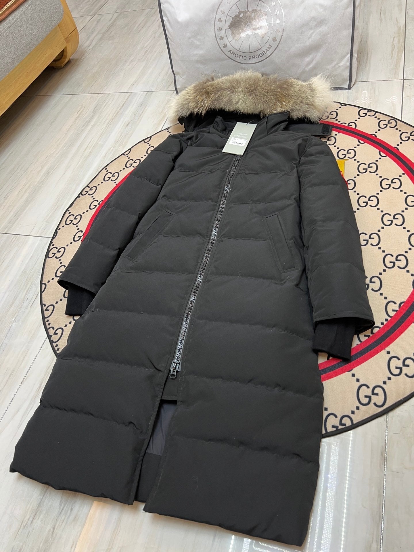 (PRE-ORDER) CG - WOMENS LONG COAT - BLACK
