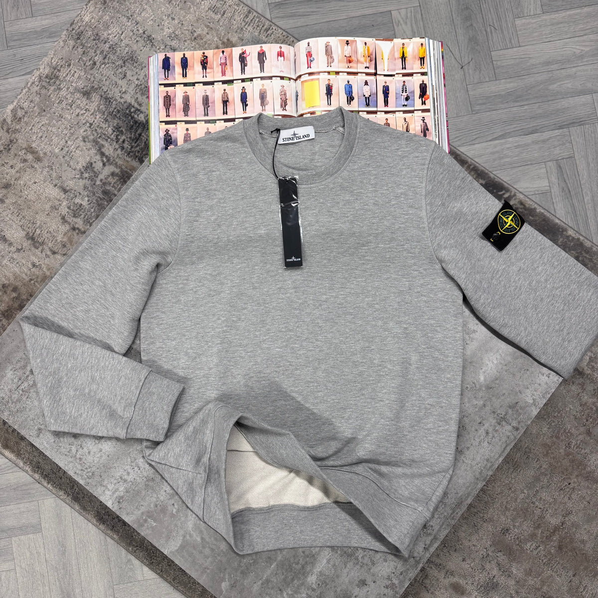 SI CREWNECK JUMPER - GREY