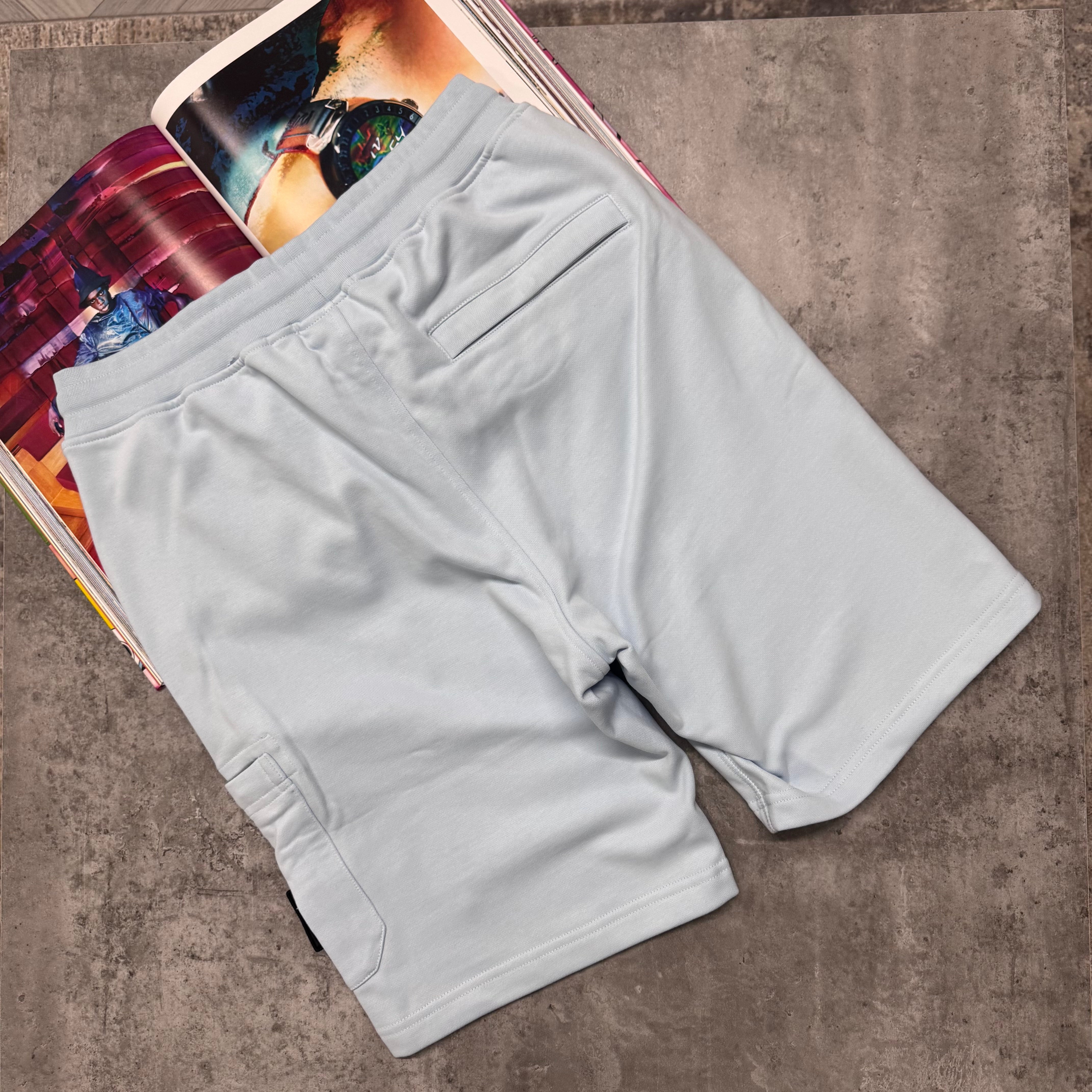 SI COTTON CARGO SHORTS - SKY BLUE