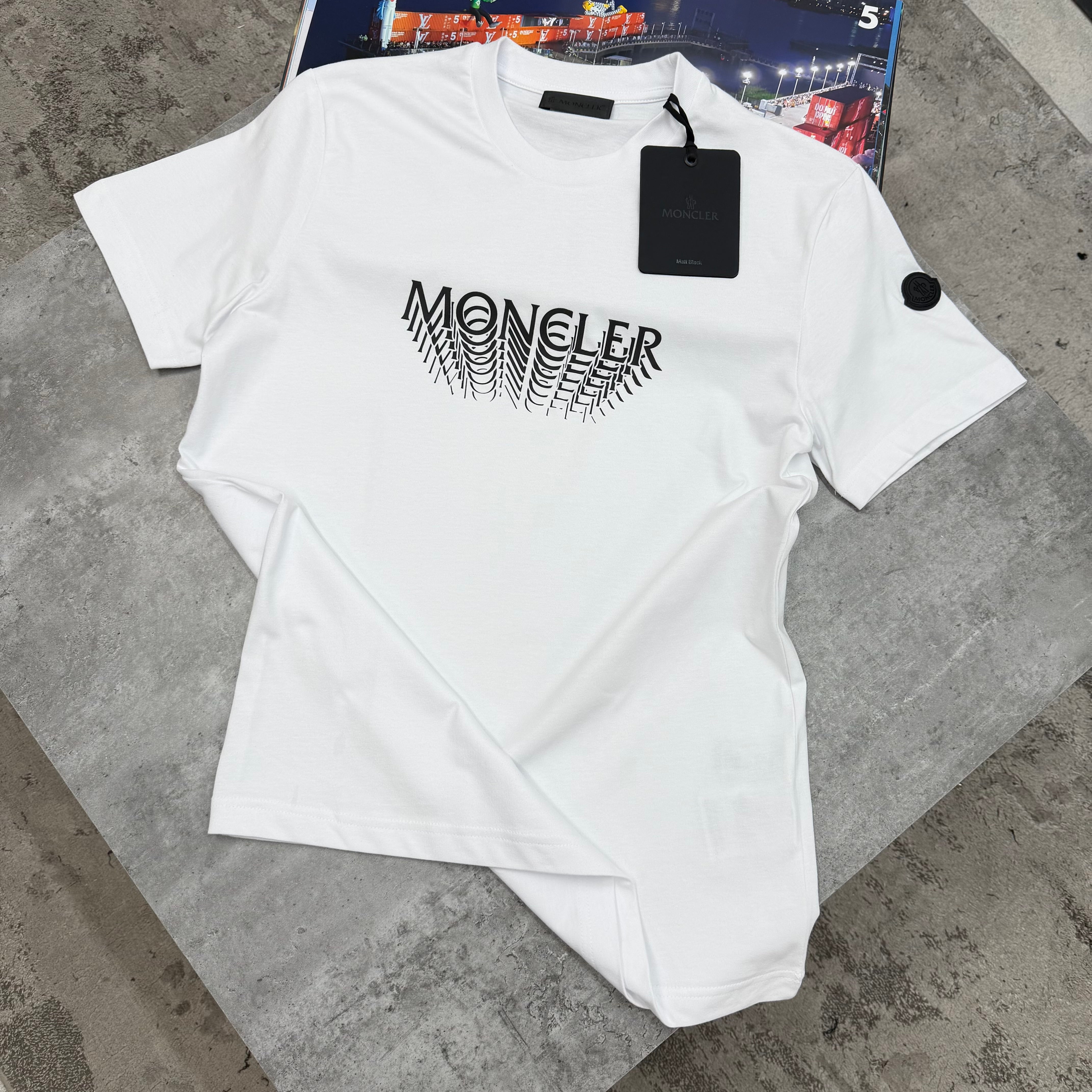 FADED LOGO - T-SHIRT - WHITE