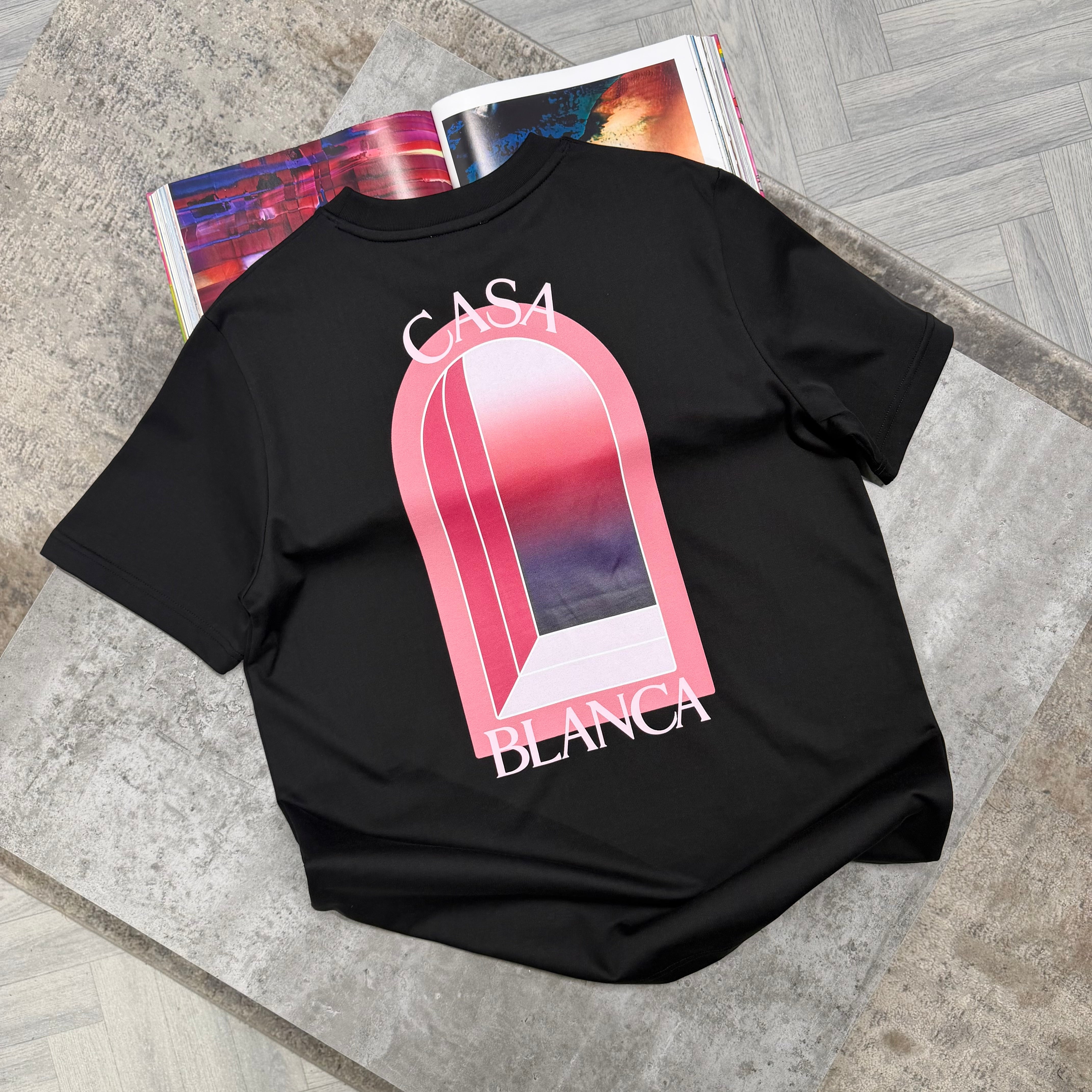 CB ARCH LOGO T SHIRT - BLACK