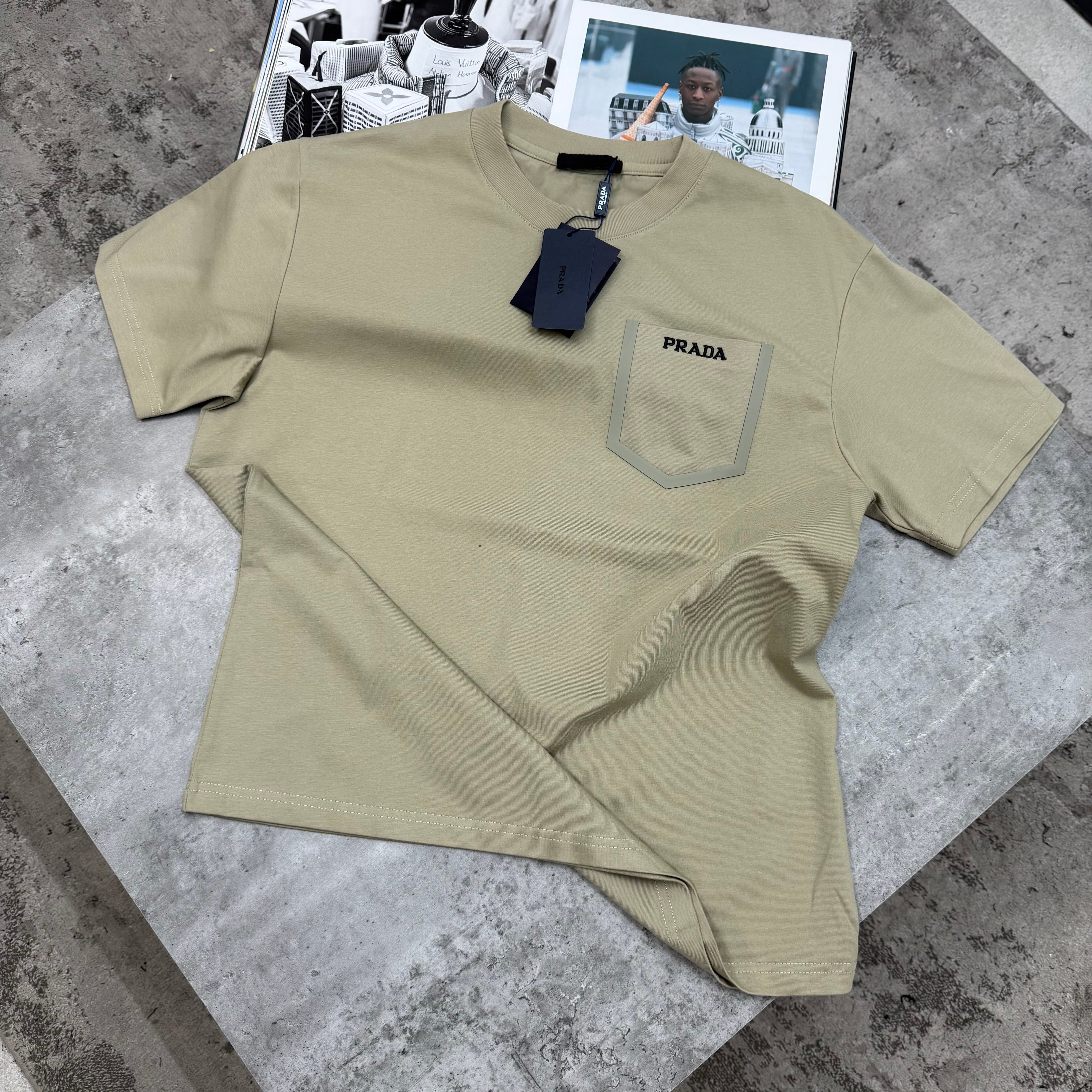 PDA - POCKET T-SHIRT - KHAKI
