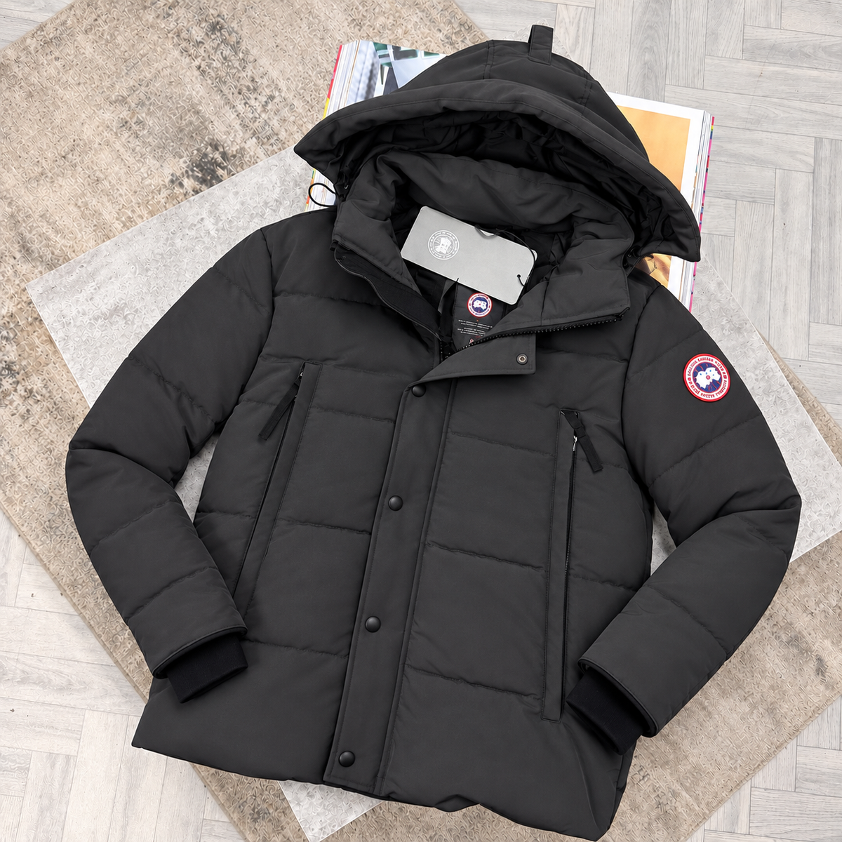 CG FURLESS WYNDHAM COAT - BLACK
