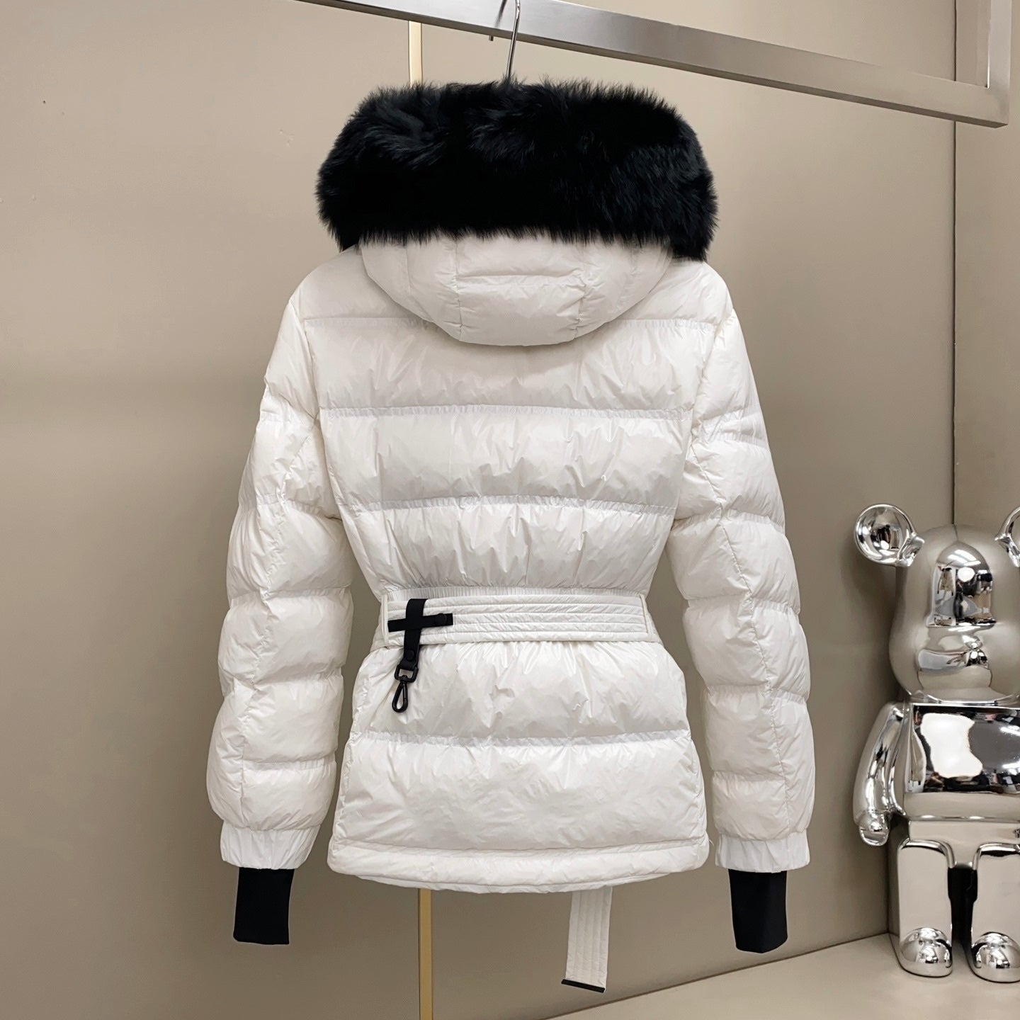 (PRE-ORDER) MNCLR - WOMENS GRENOBLE COAT - WHITE
