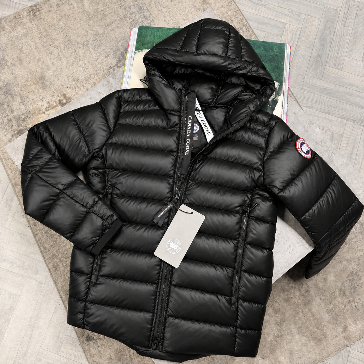CG CROFTON COAT - BLACK