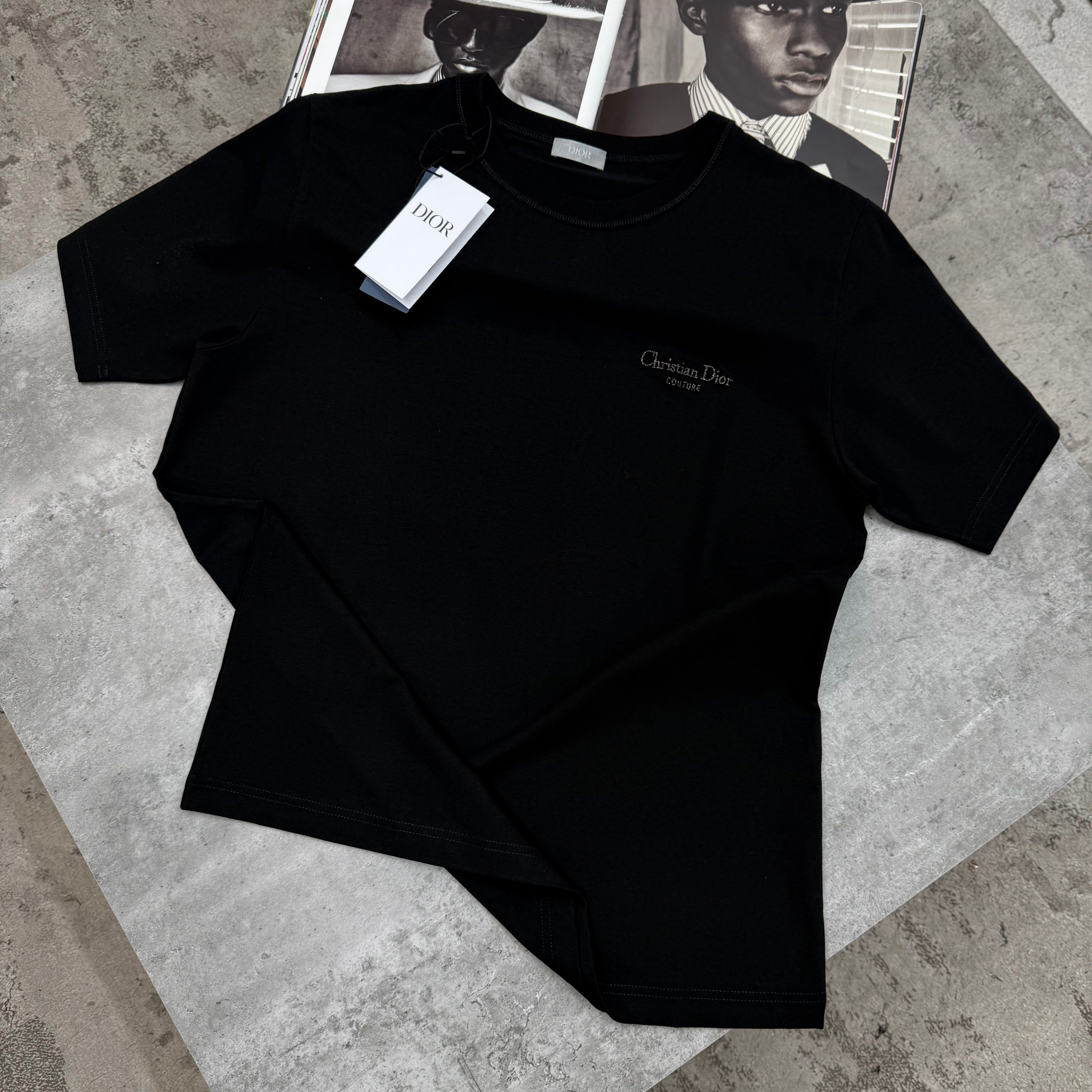CD - RELAXED T-SHIRT - BLACK