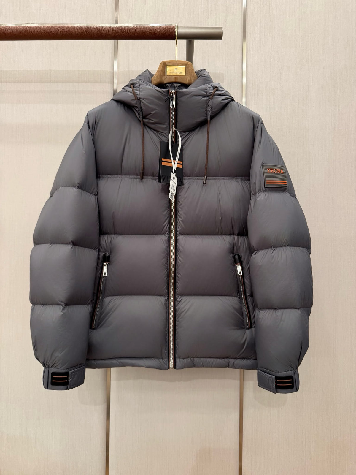 Z PUFFER JACKET GRAY - (PRE ORDER)