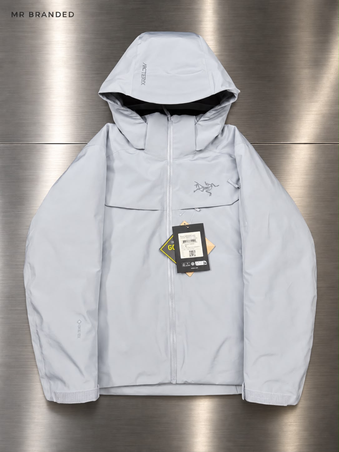 ARCTX BETA JACKET LIGHT GREY - (PRE ORDER)