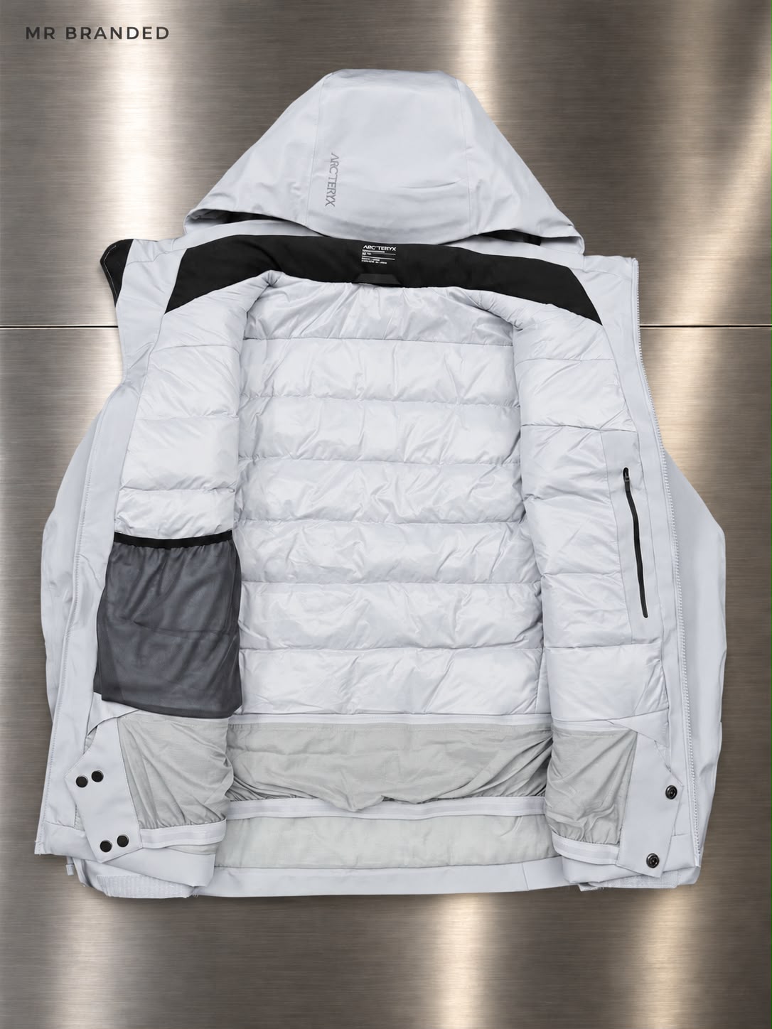 ARCTX BETA JACKET LIGHT GREY - (PRE ORDER)