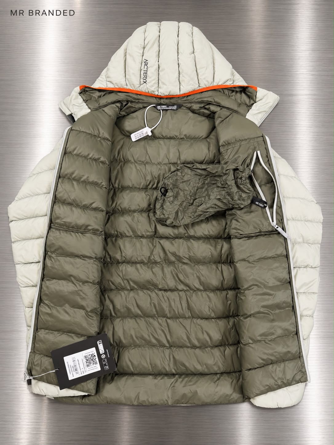 ARCTX BETA LIGHTWEIGHT PUFFER JACKET BEIGE - (PRE ORDER)