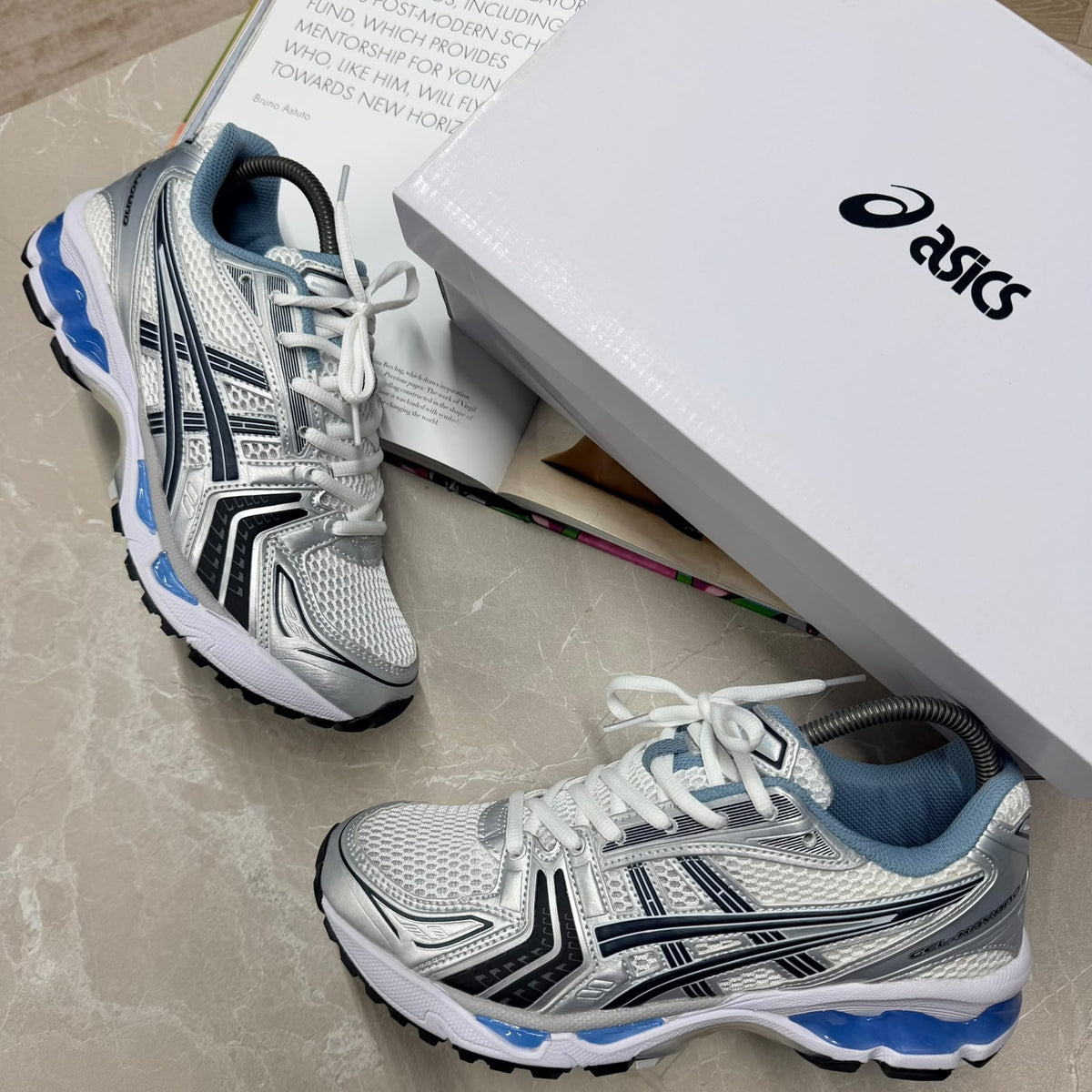 ASCS GEL TRAINER SILVER - (PRE-ORDER)