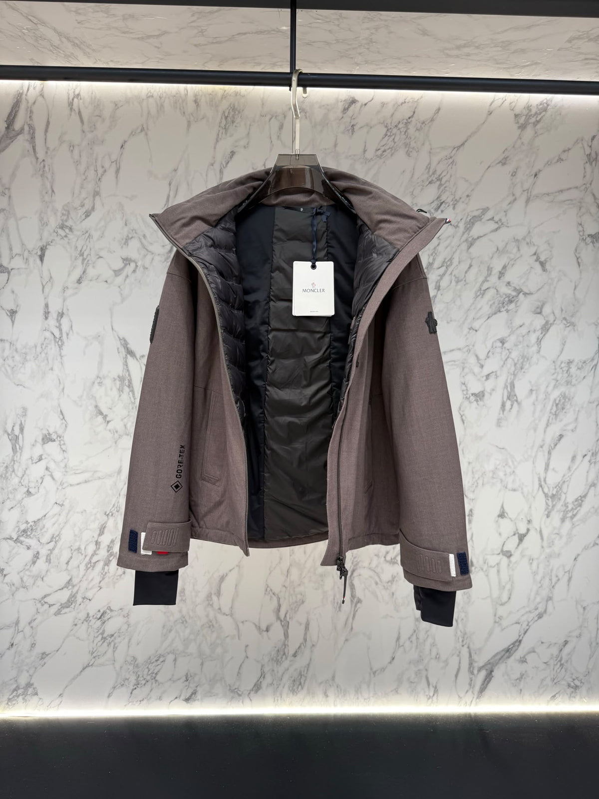 MNCLR TECH COAT BROWN - (PRE ORDER)