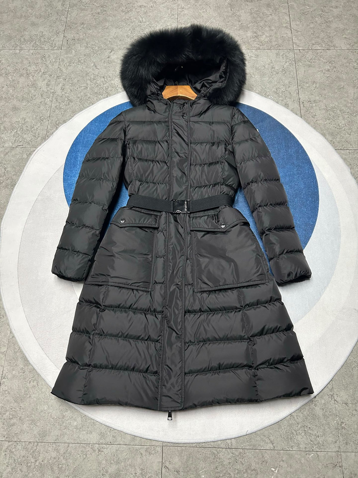 MNCLR WOMEN LONG COAT BLACK - (PRE ORDER)
