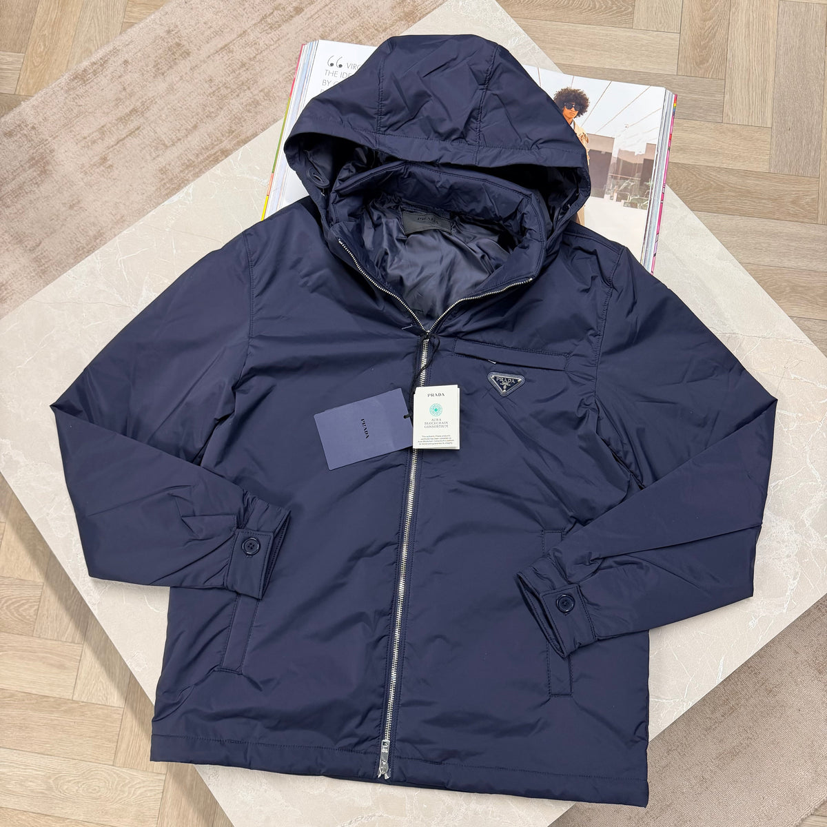PDA BLOUSON JACKET - NAVY